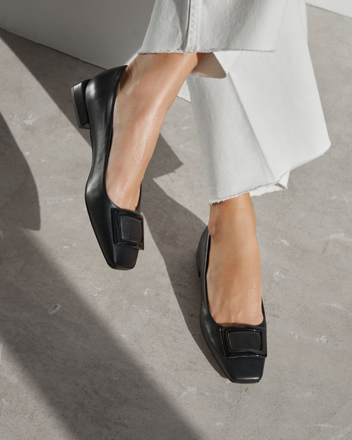 Черные кожаные туфли - Image 5 of 5