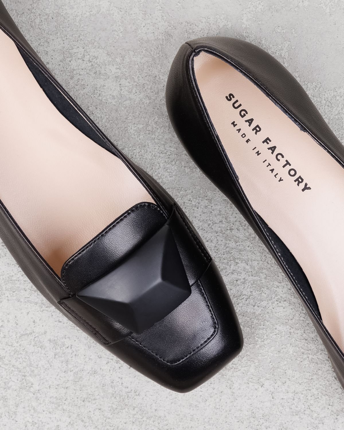 Черные кожаные балетки - Image 4 of 6