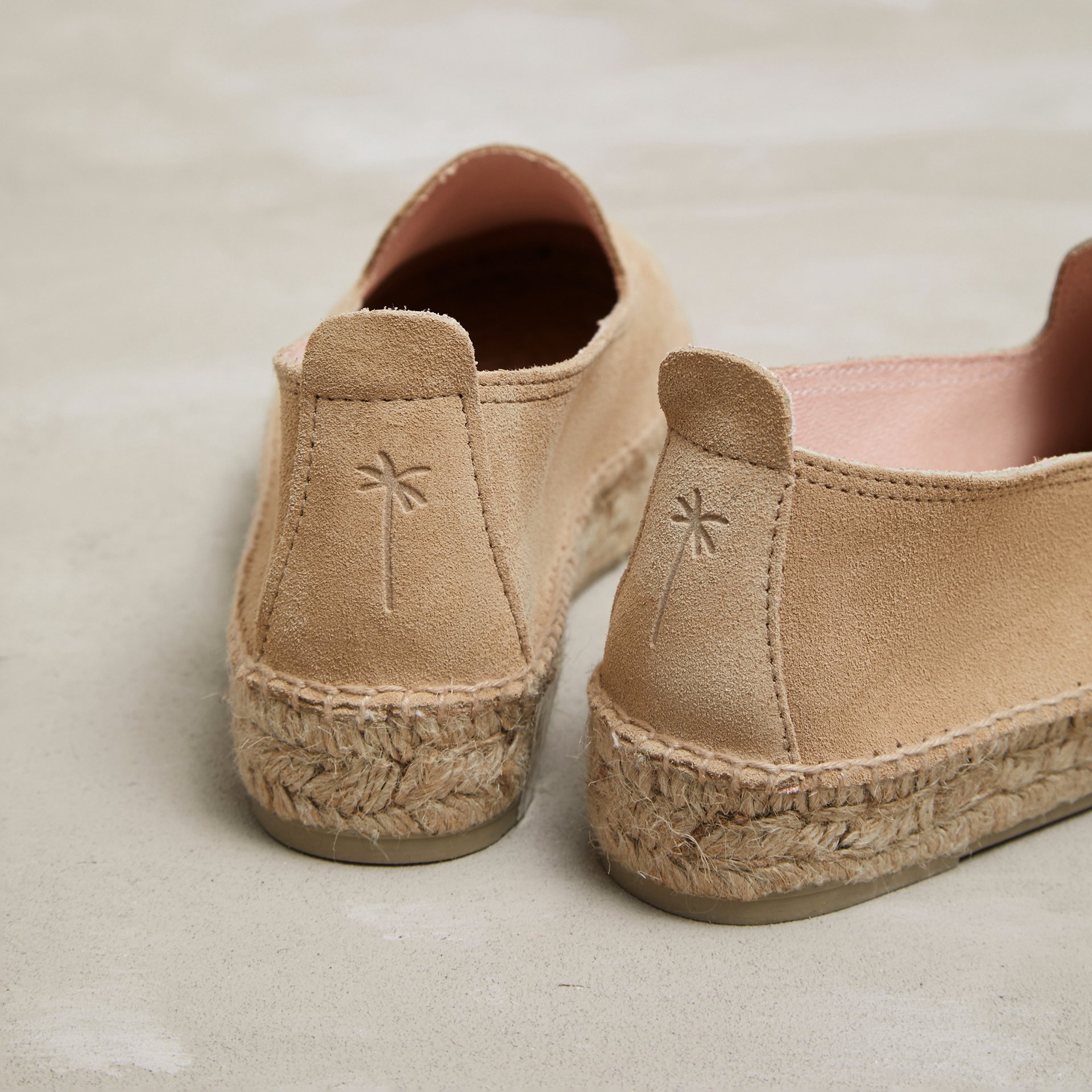 Бежевые замшевые эспадрильи - Image 3 of 5