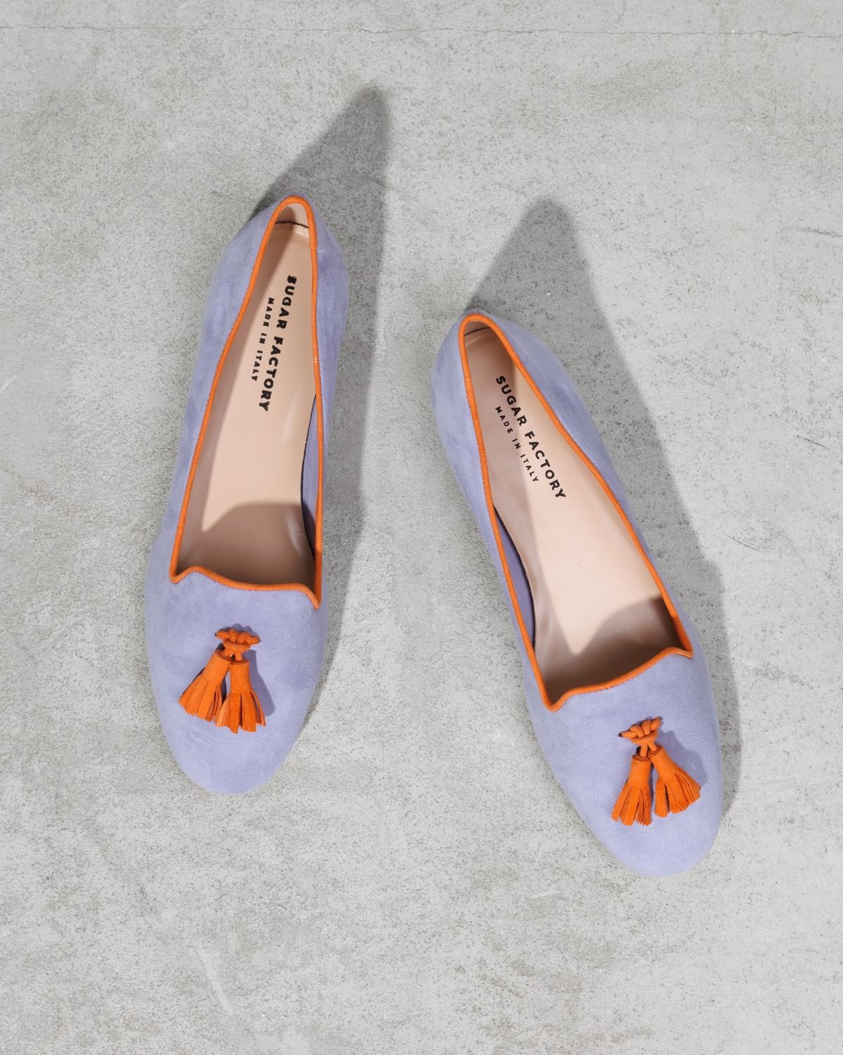 Лиловые замшевые лоферы - Image 2 of 5