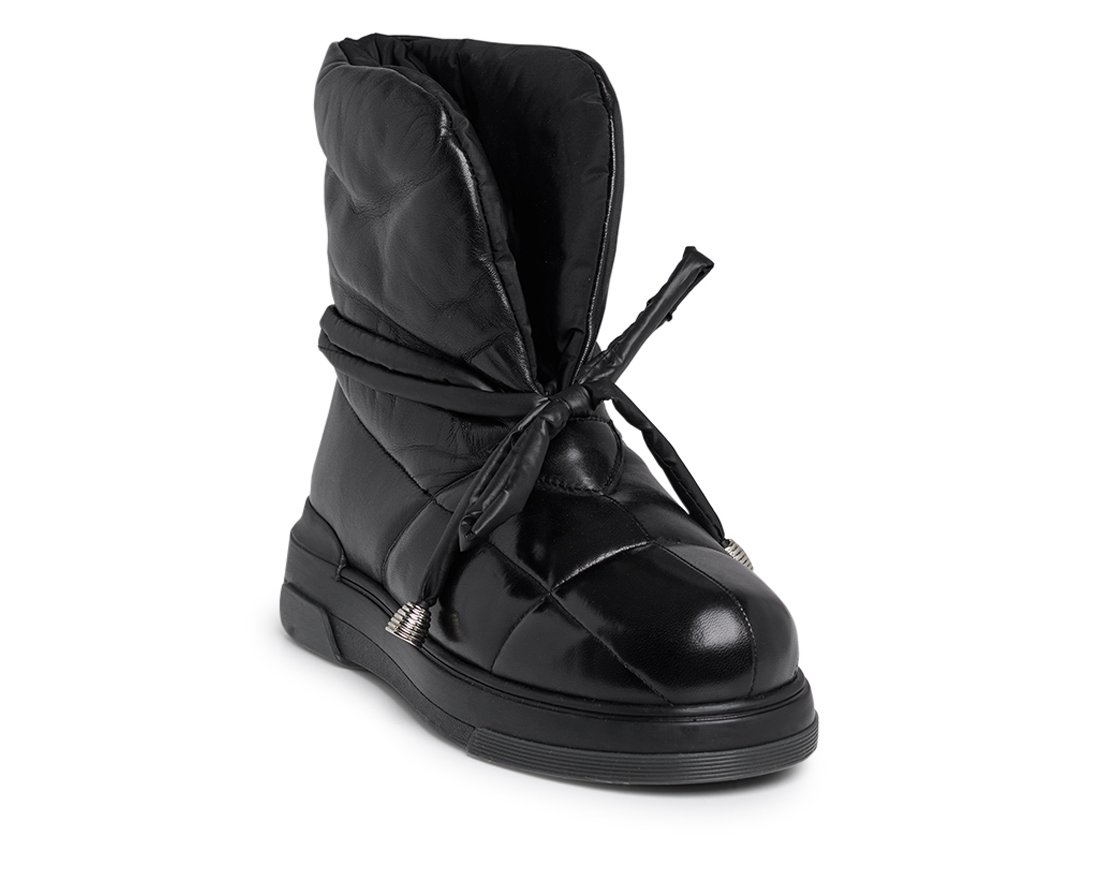 Черные кожаные полуботинки - Image 2 of 5