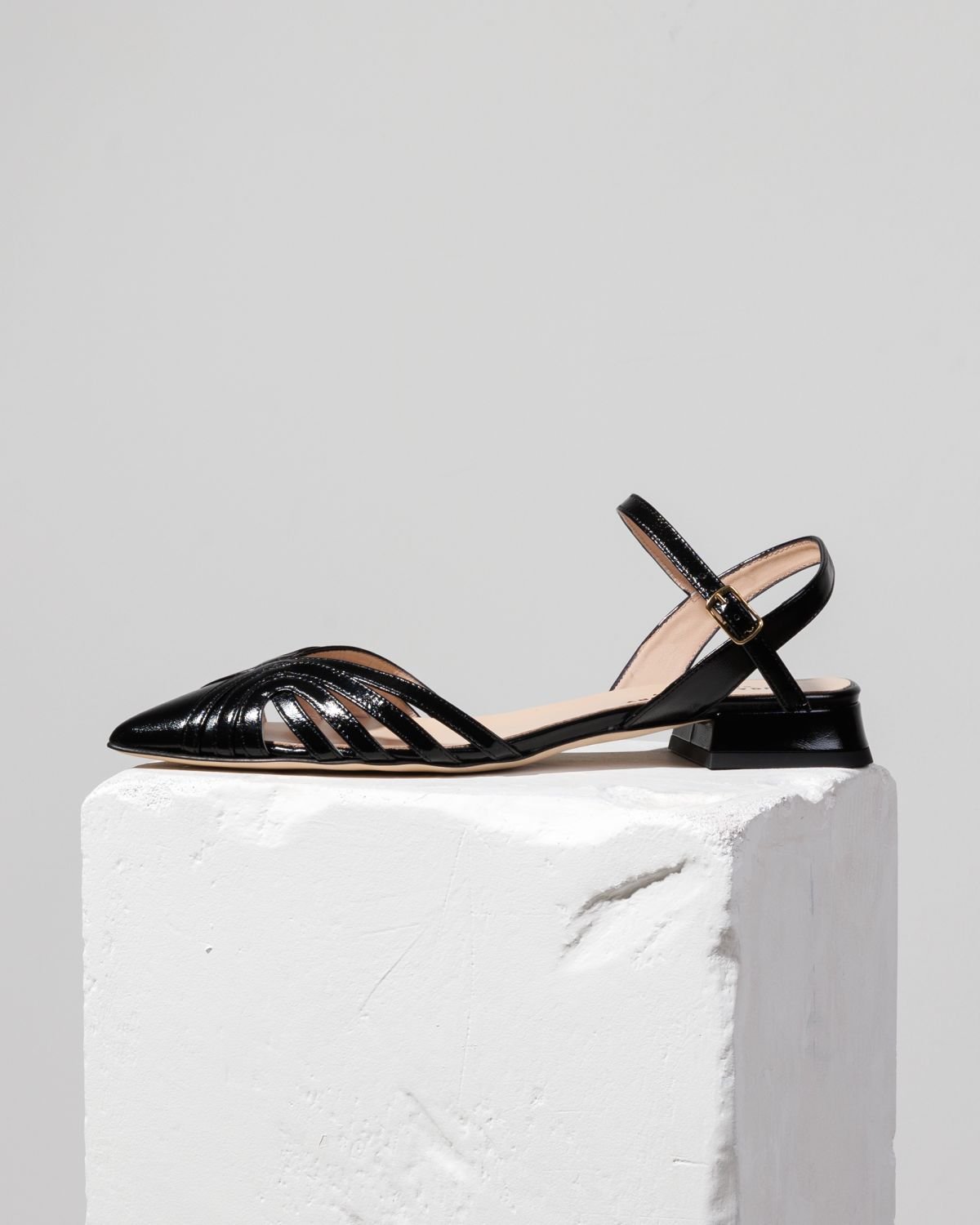 Черные кожаные туфли - Main image