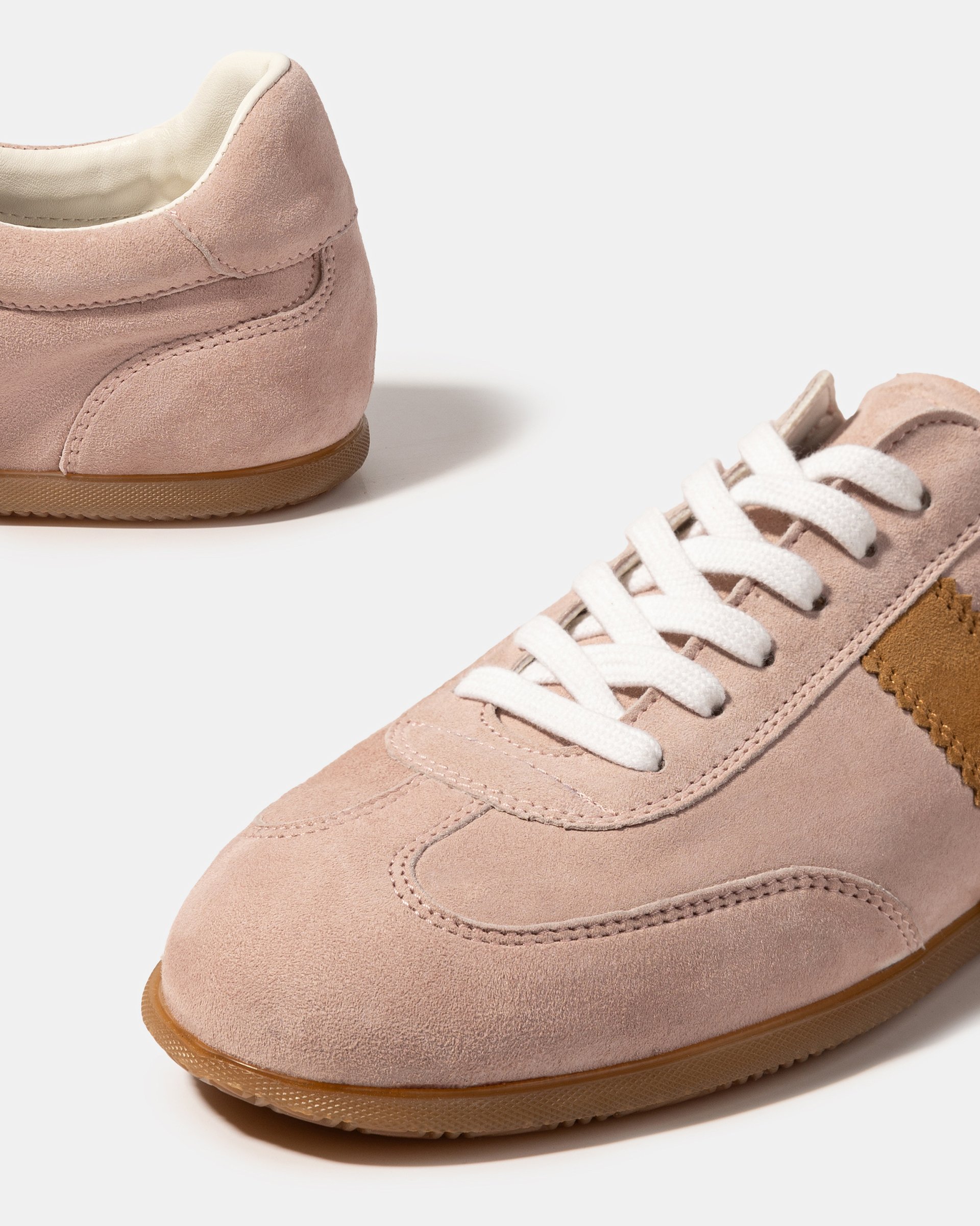 Розовые замшевые кеды - Image 4 of 4