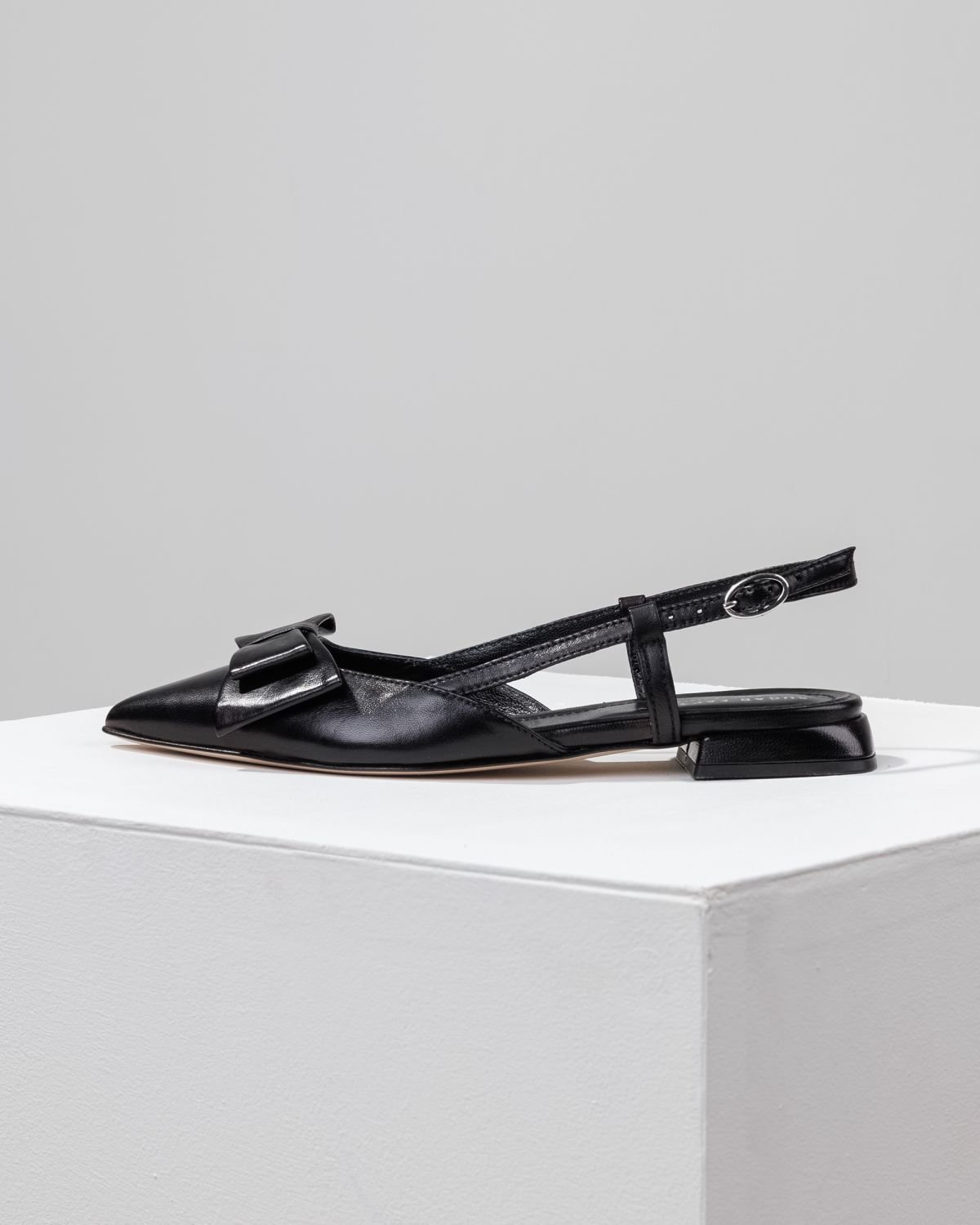 Черные кожаные туфли - Main image