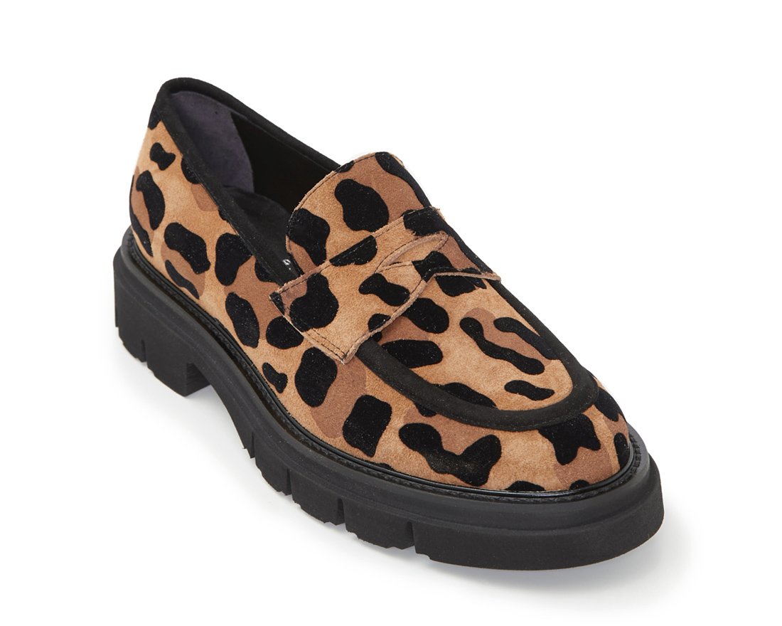 Леопардовые замшевые лоферы - Image 2 of 4