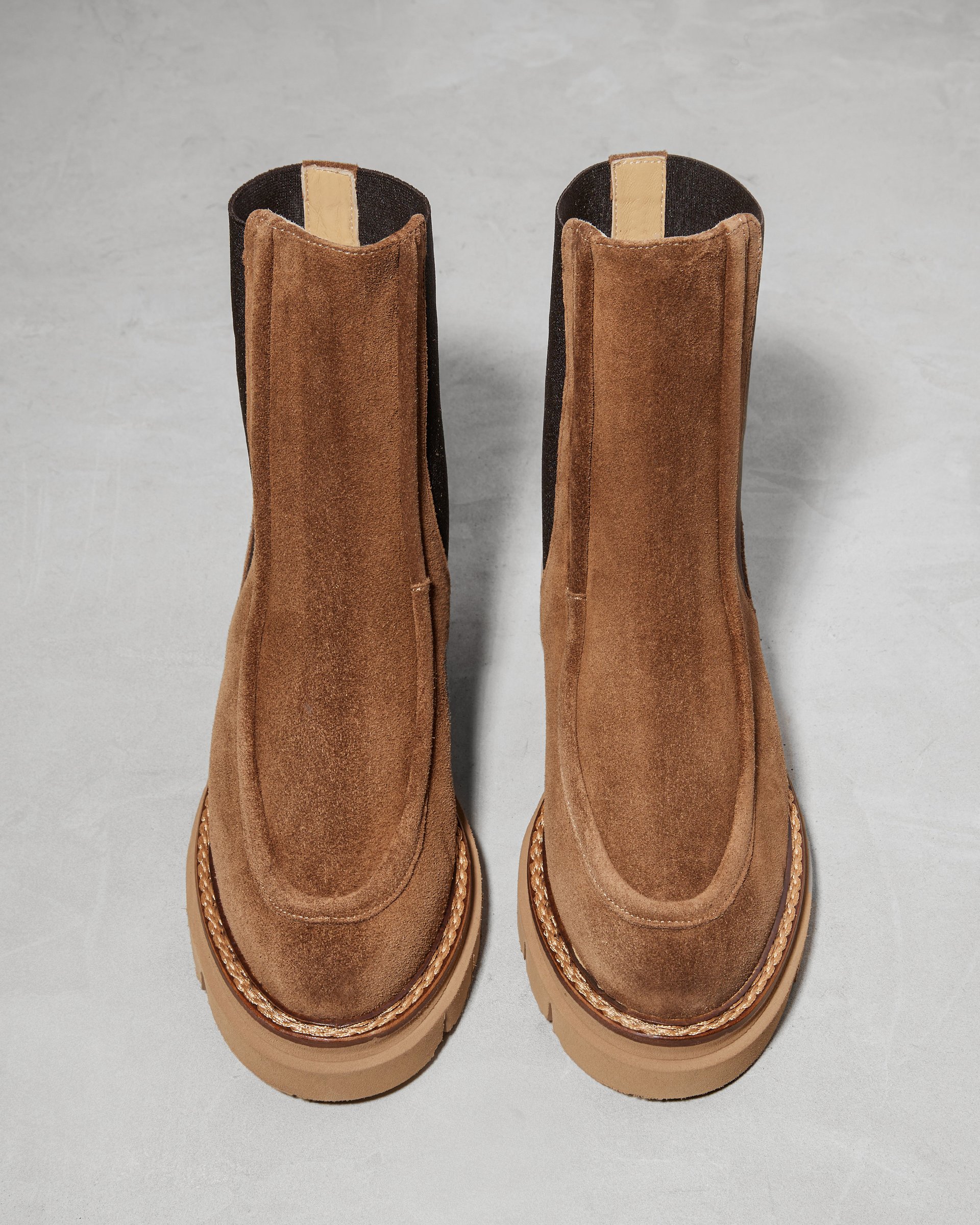 Коричневые ботинки из замши - Image 3 of 6
