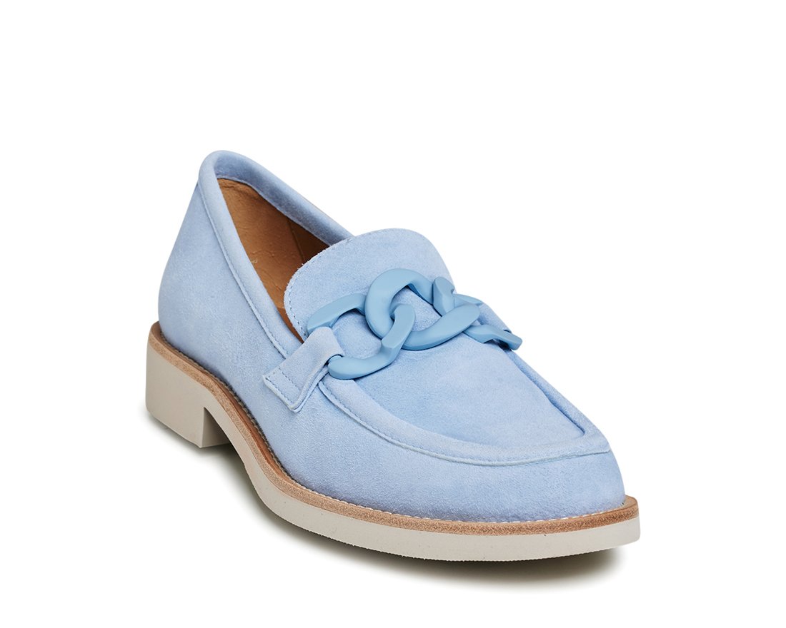 Голубые замшевые лоферы - Image 2 of 5