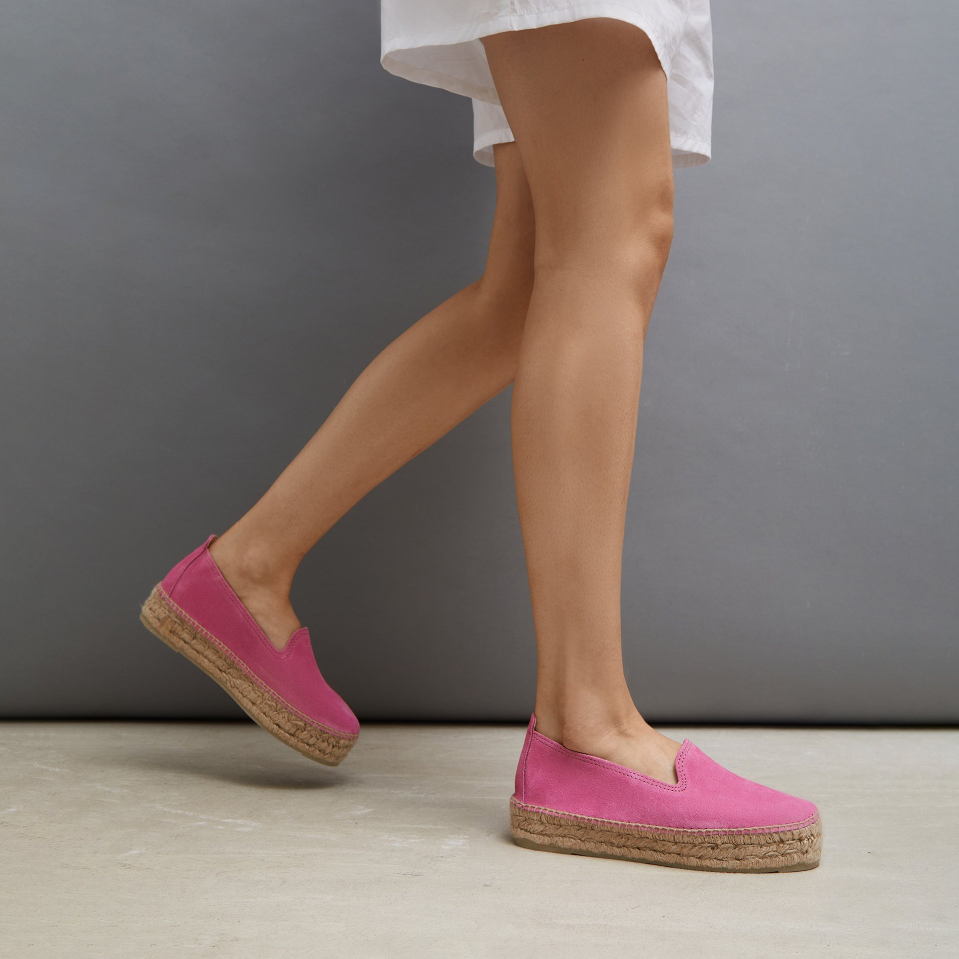 Розовые замшевые эспадрильи - Image 5 of 5