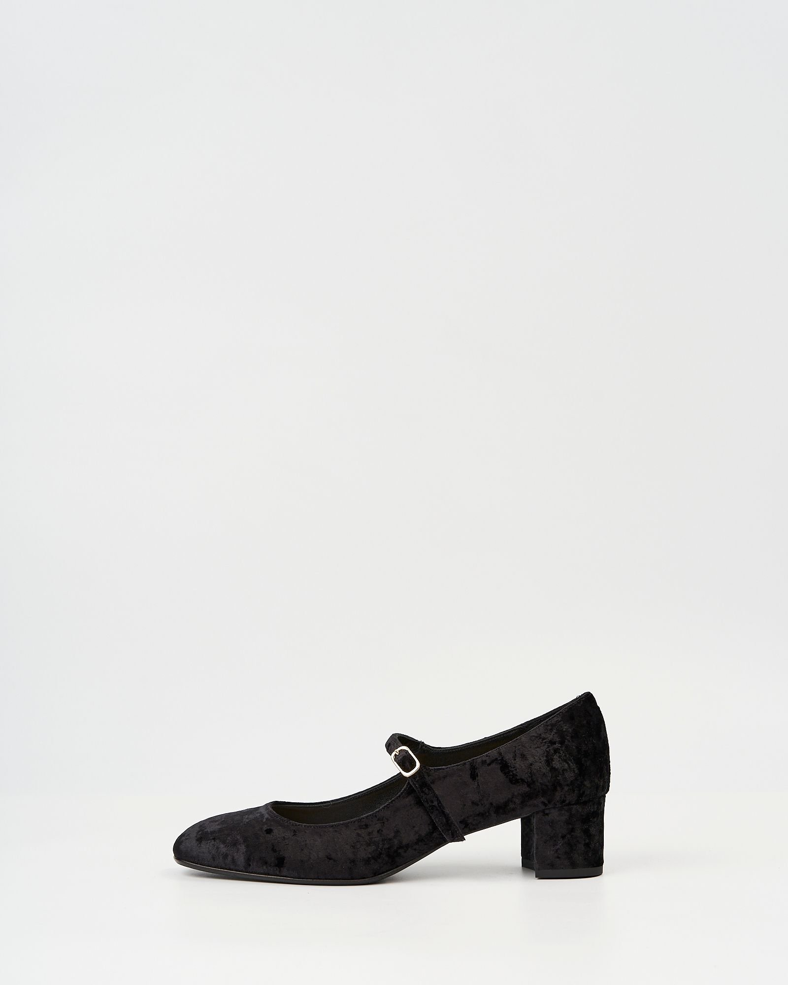 Черные бархатные туфли - Main image