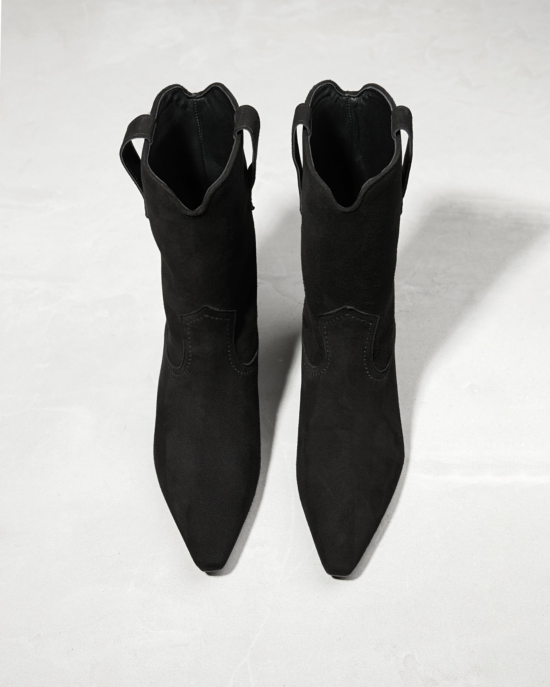 Черные замшевые ботинки - Image 3 of 6