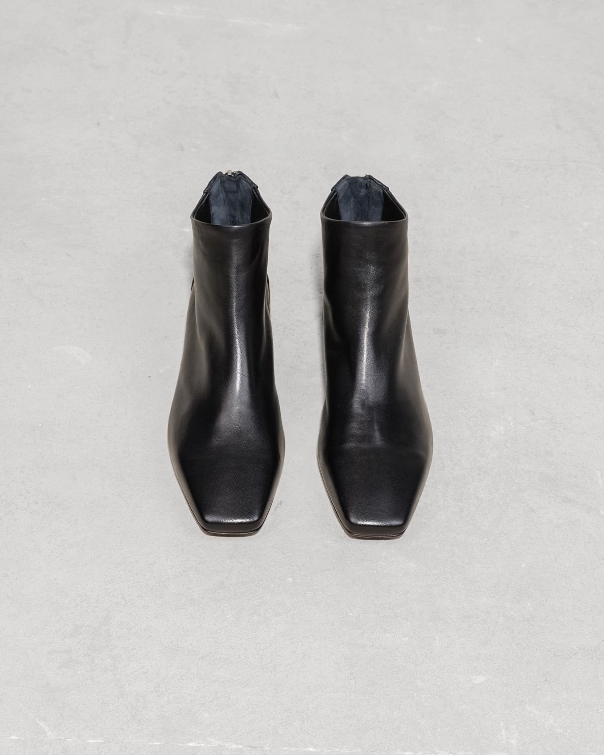 Черные кожаные ботильоны - Image 2 of 7