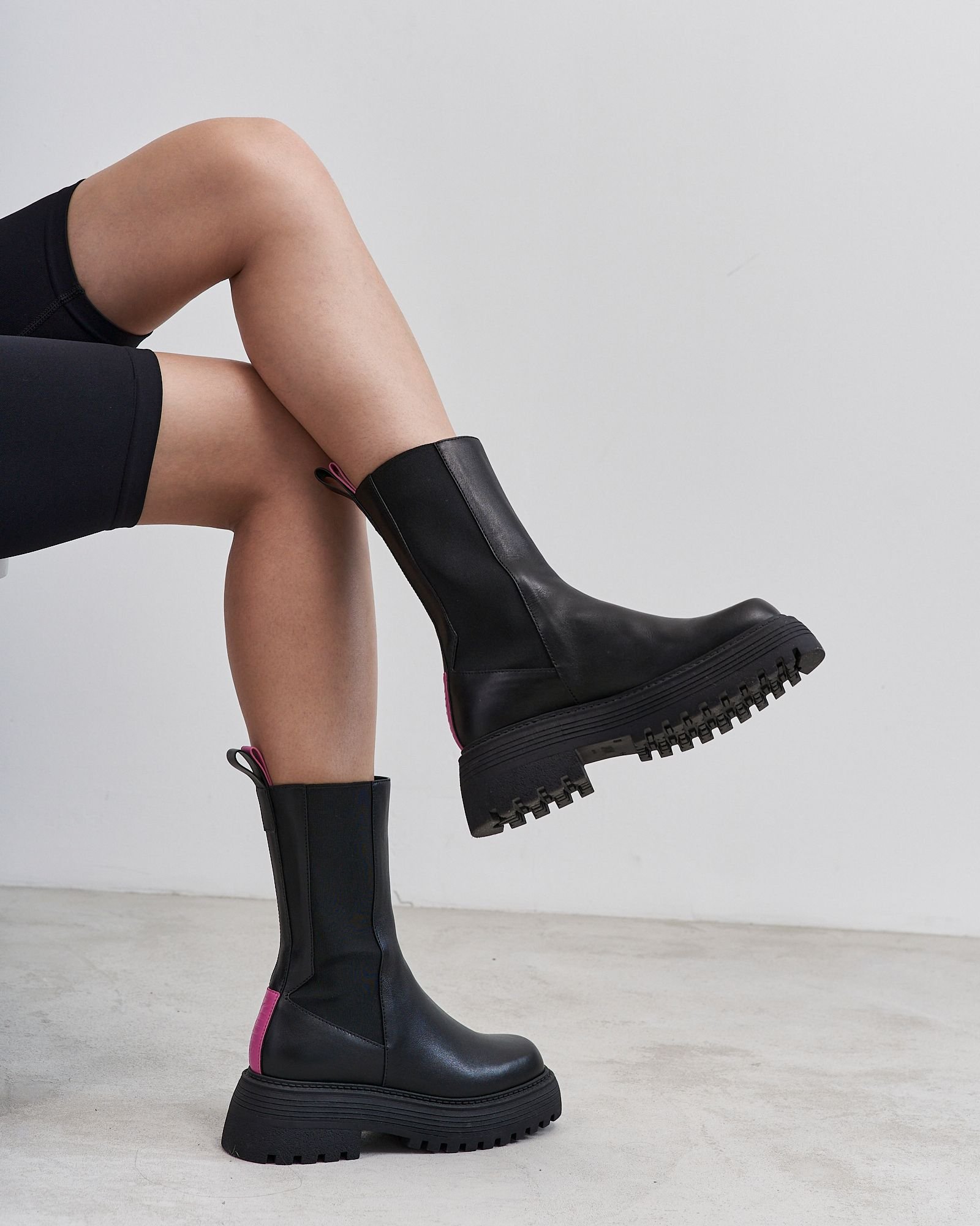 Черные кожаные ботинки - Image 2 of 7