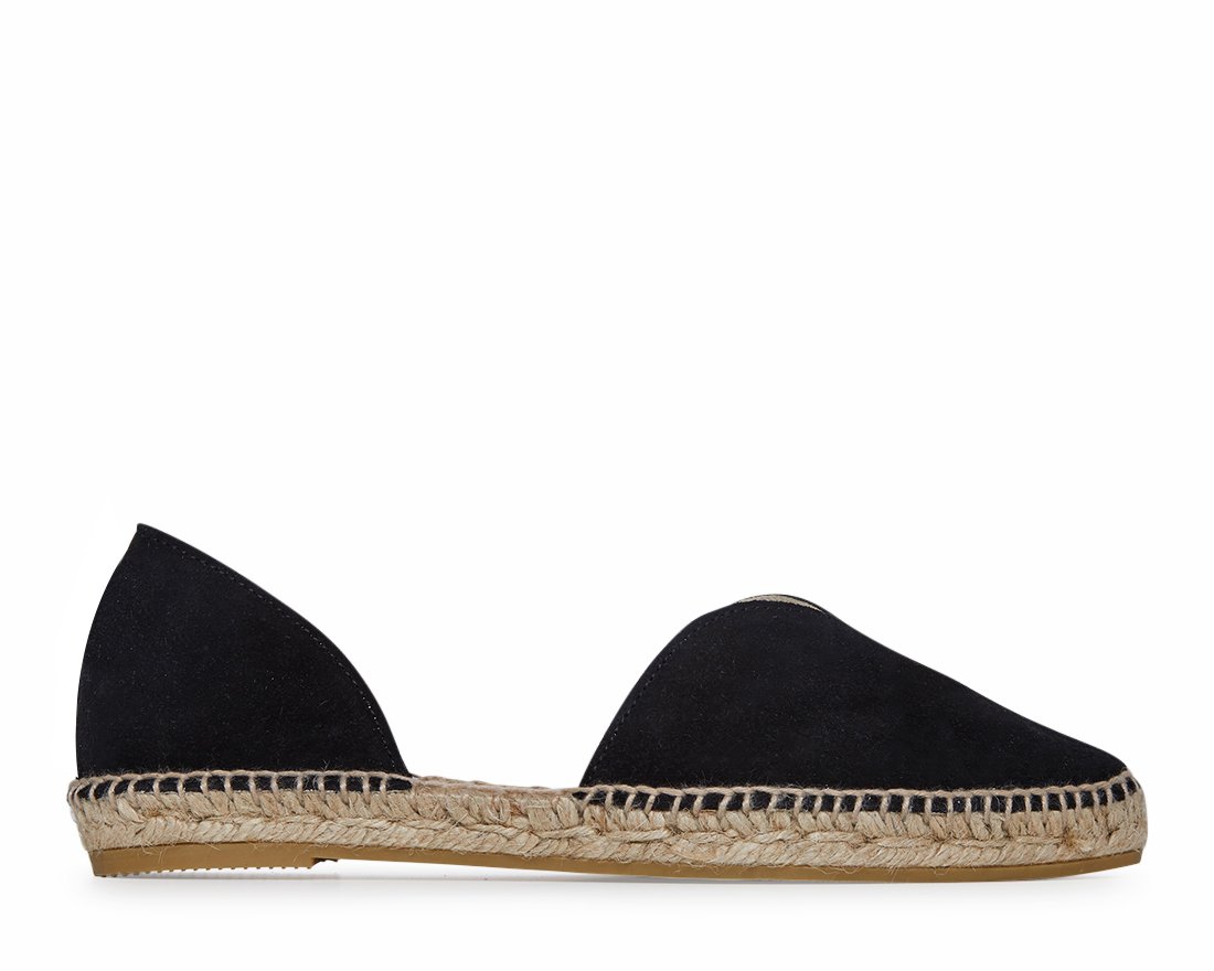 Черные замшевые эспадрильи - Main image