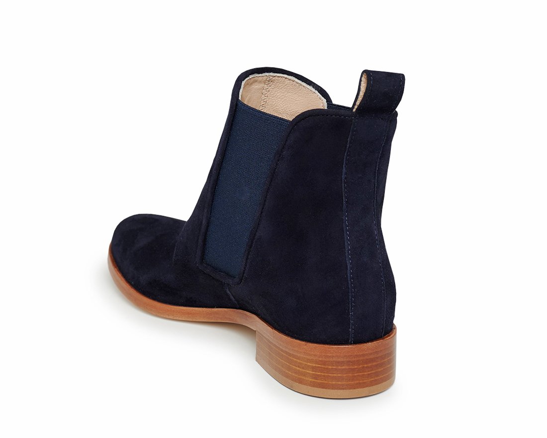 Синие замшевые челси - Image 3 of 4