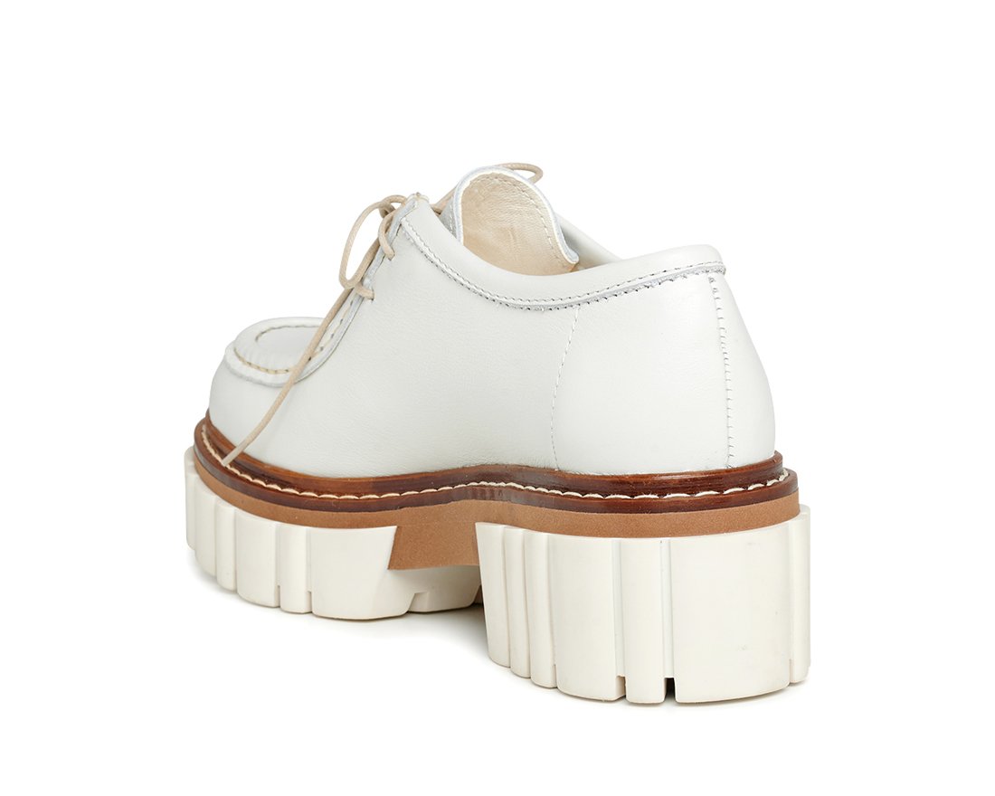 Белые лоферы из нубука - Image 3 of 5