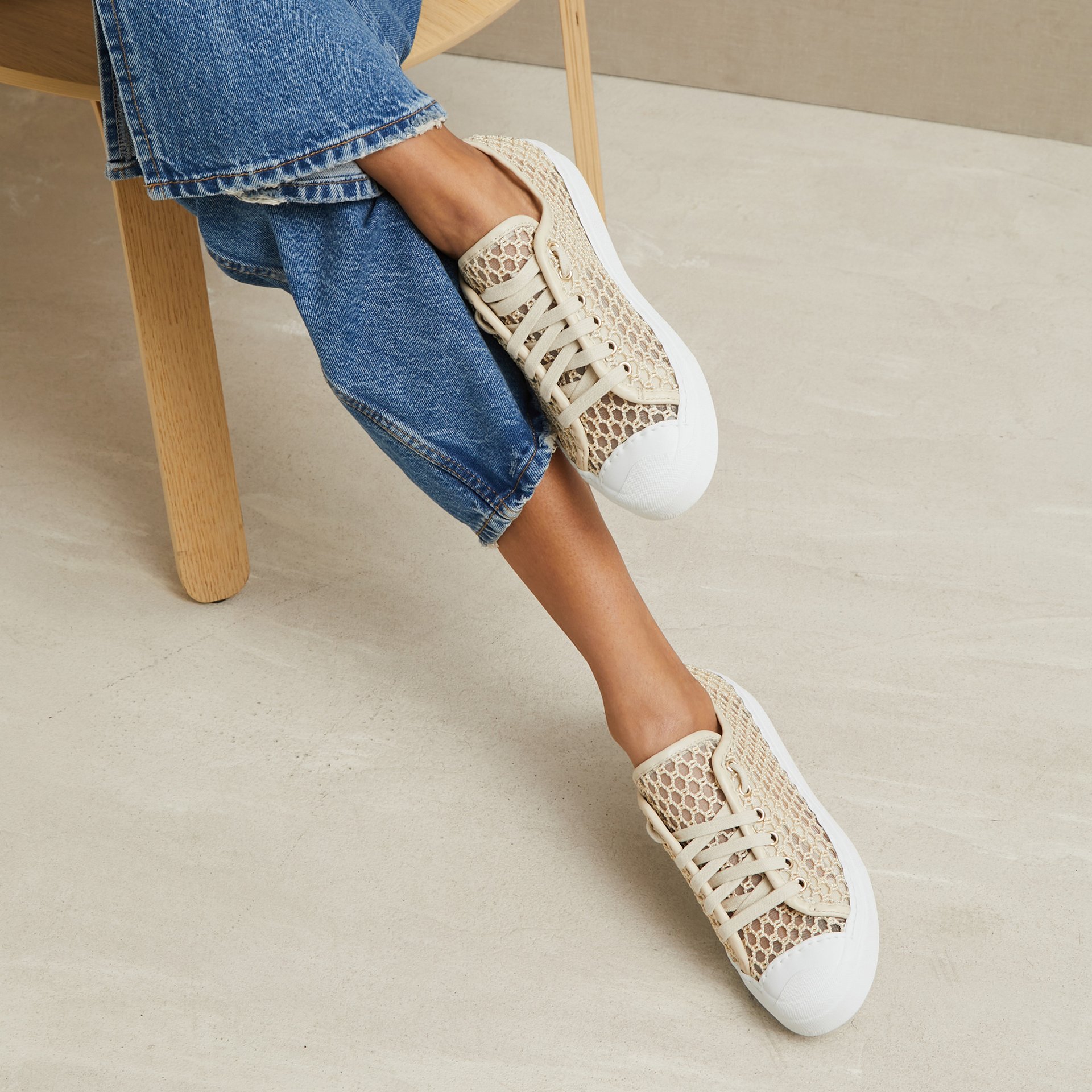 Песочные текстильные кеды - Image 5 of 5