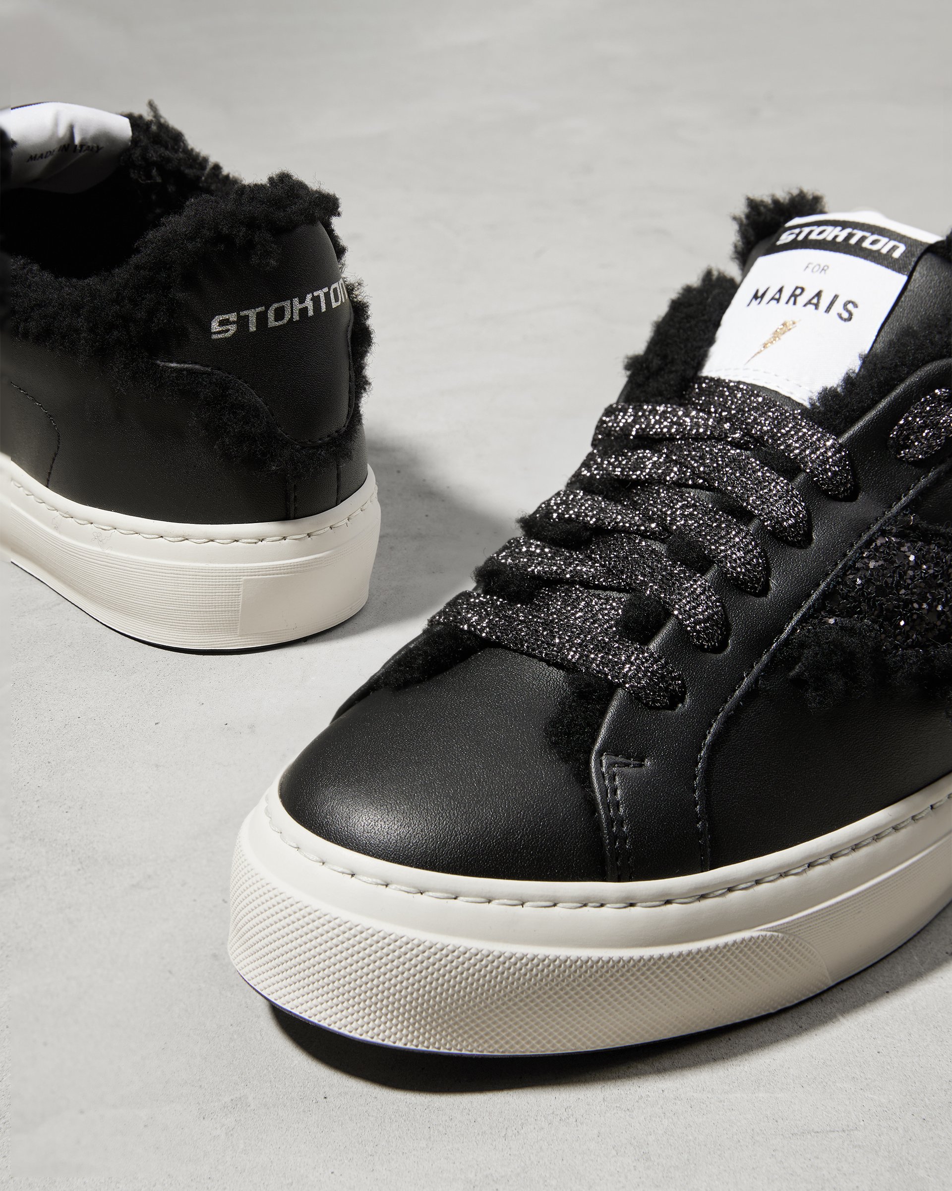 Черные утепленные кеды - Image 4 of 7