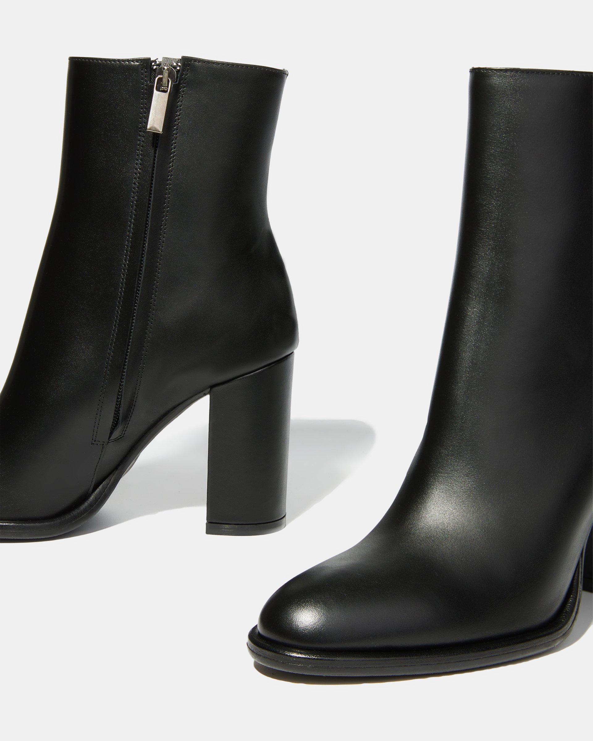 Ботильоны из натуральной кожи черного цвета - Image 4 of 5