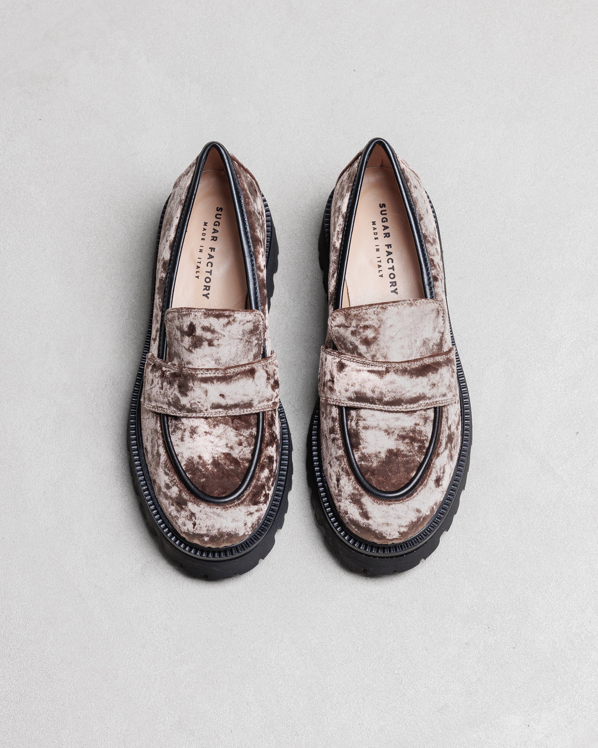 Лоферы из велюра - Image 3 of 8