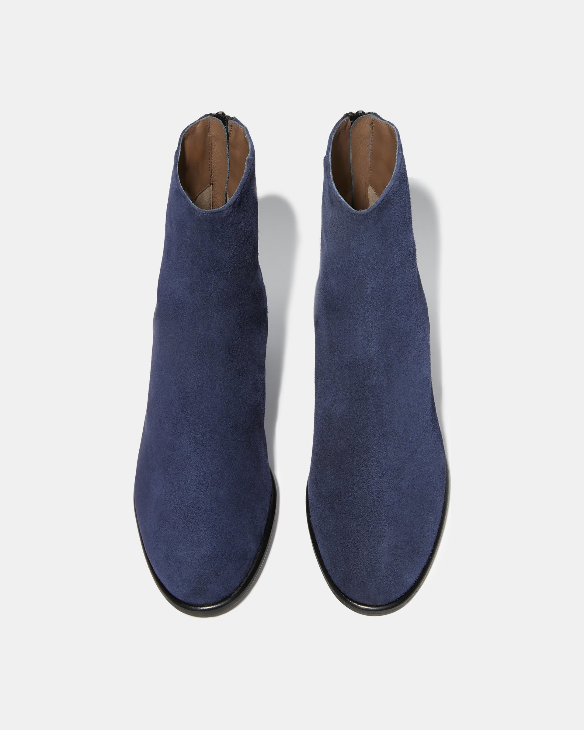 Темно-синие замшевые ботильоны - Image 3 of 4