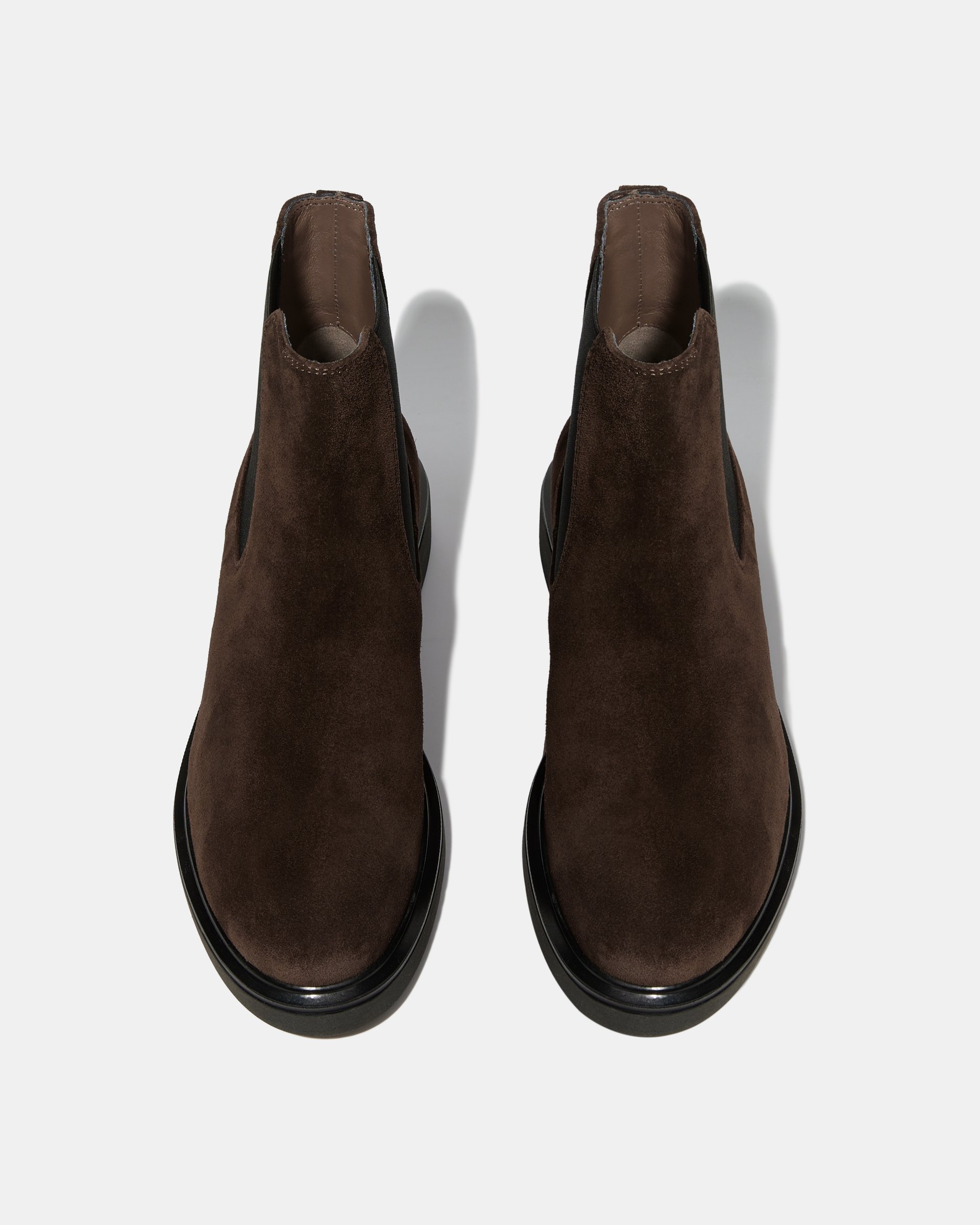 Темно-коричневые замшевые ботинки - Image 3 of 4