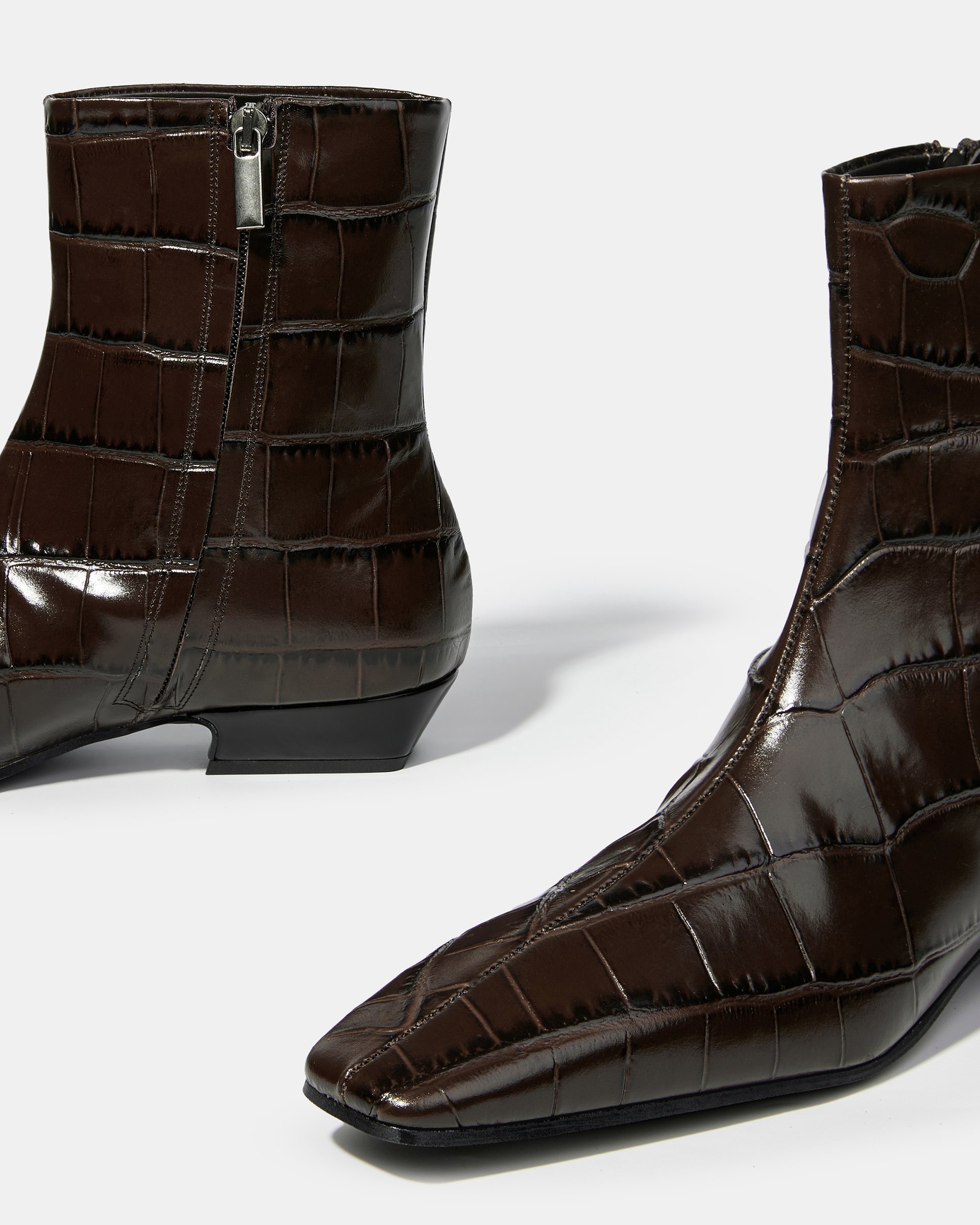 Коричневые кожаные ботинки - Image 4 of 6