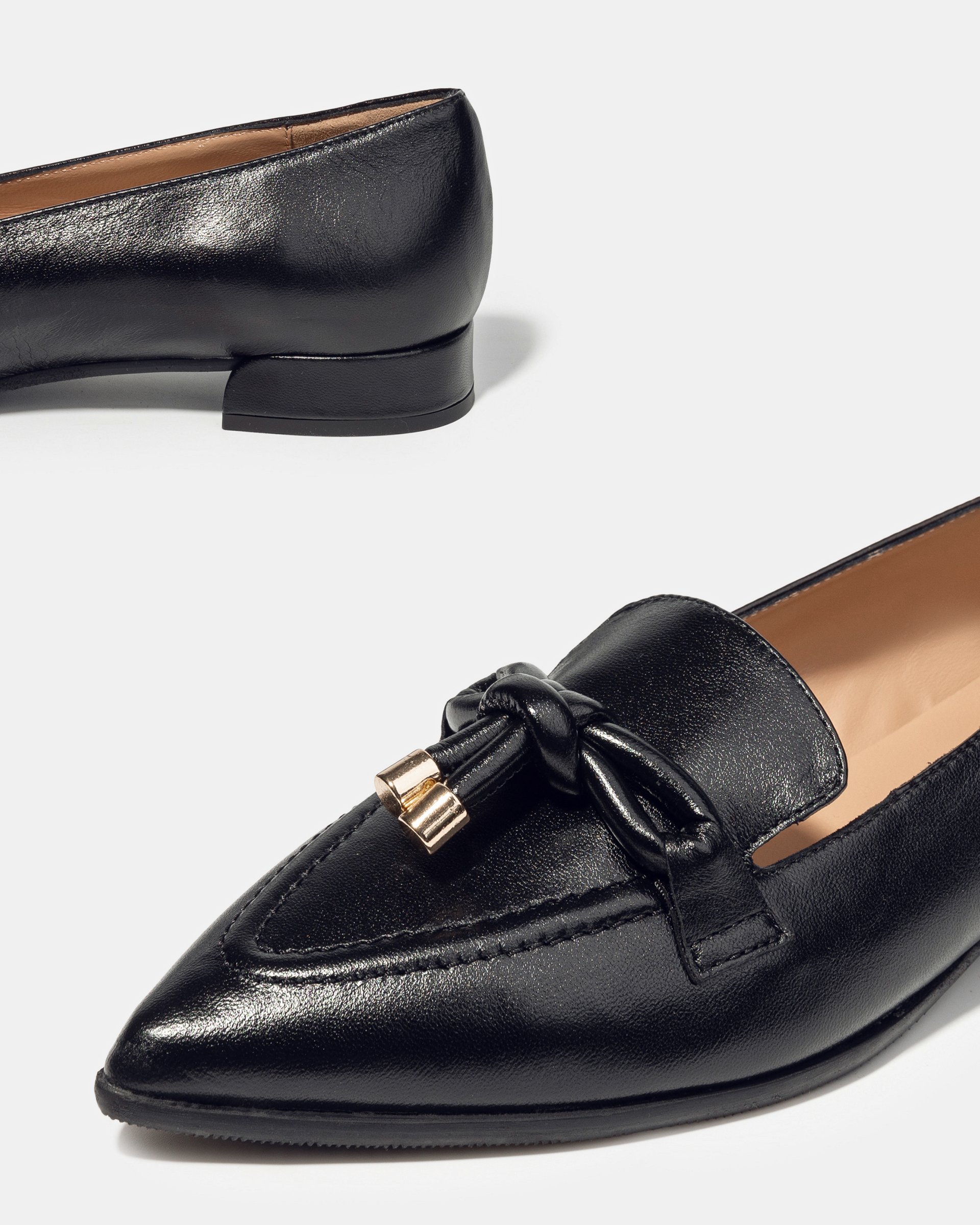 Черные кожаные туфли - Image 4 of 5