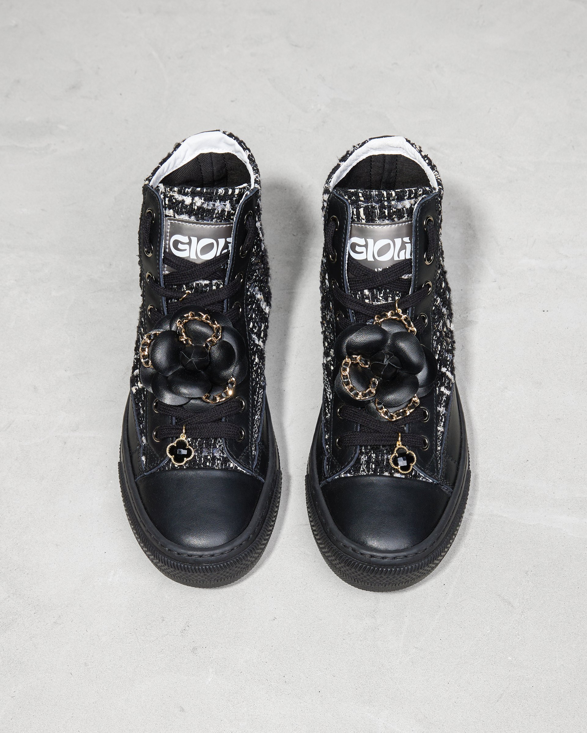 Черные кеды из текстиля - Image 3 of 4