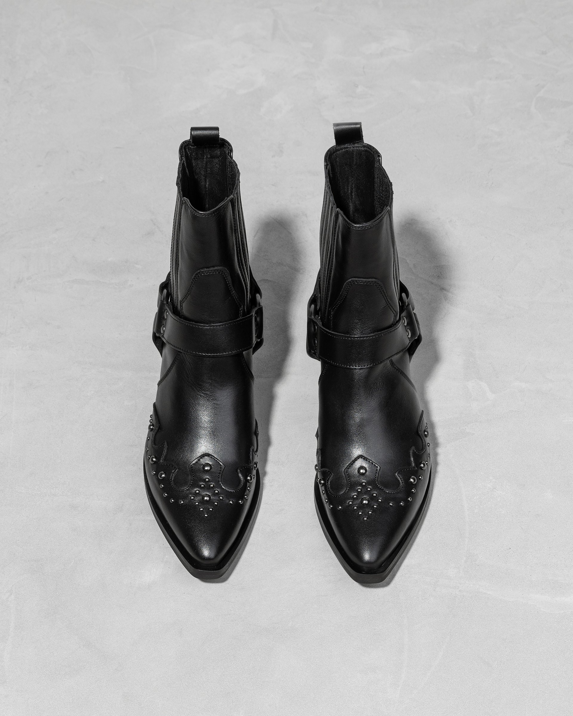 Черные кожаные ботинки - Image 3 of 6