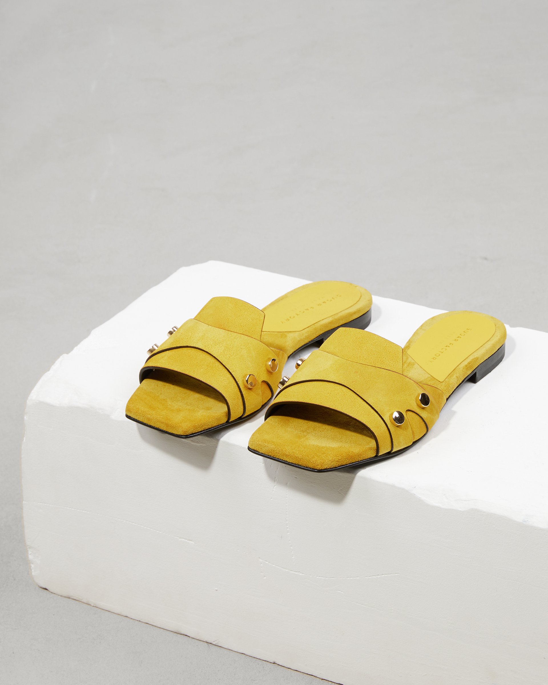 Желтые замшевые пантолеты - Image 3 of 7