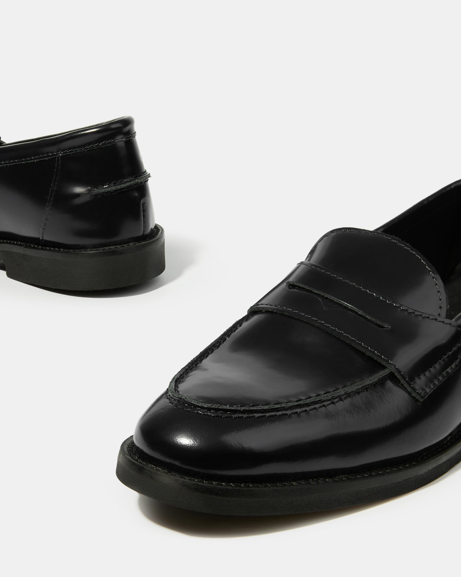 Черные лоферы из натуральной кожи - Image 4 of 5