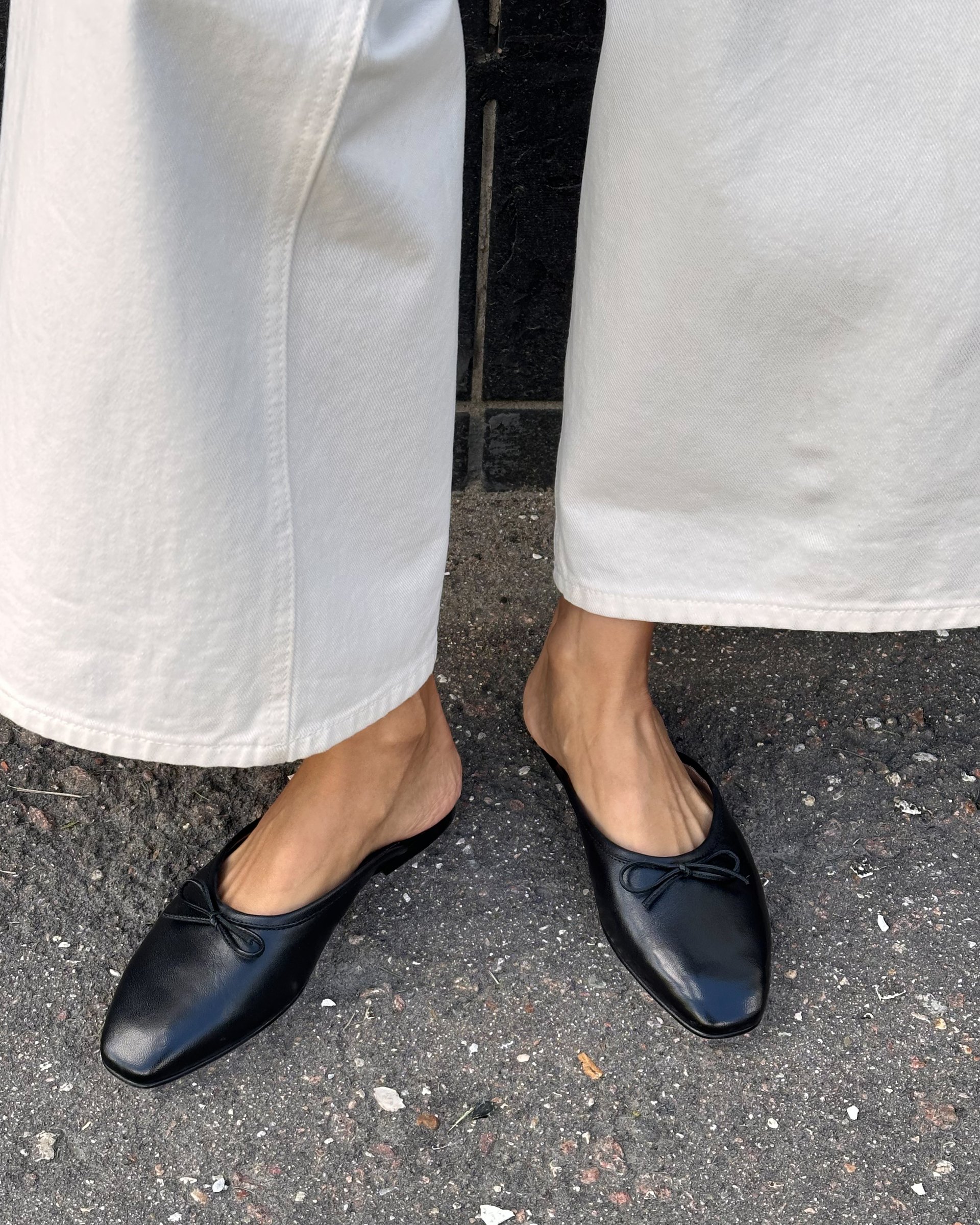 Черные кожаные слиперы - Image 5 of 5