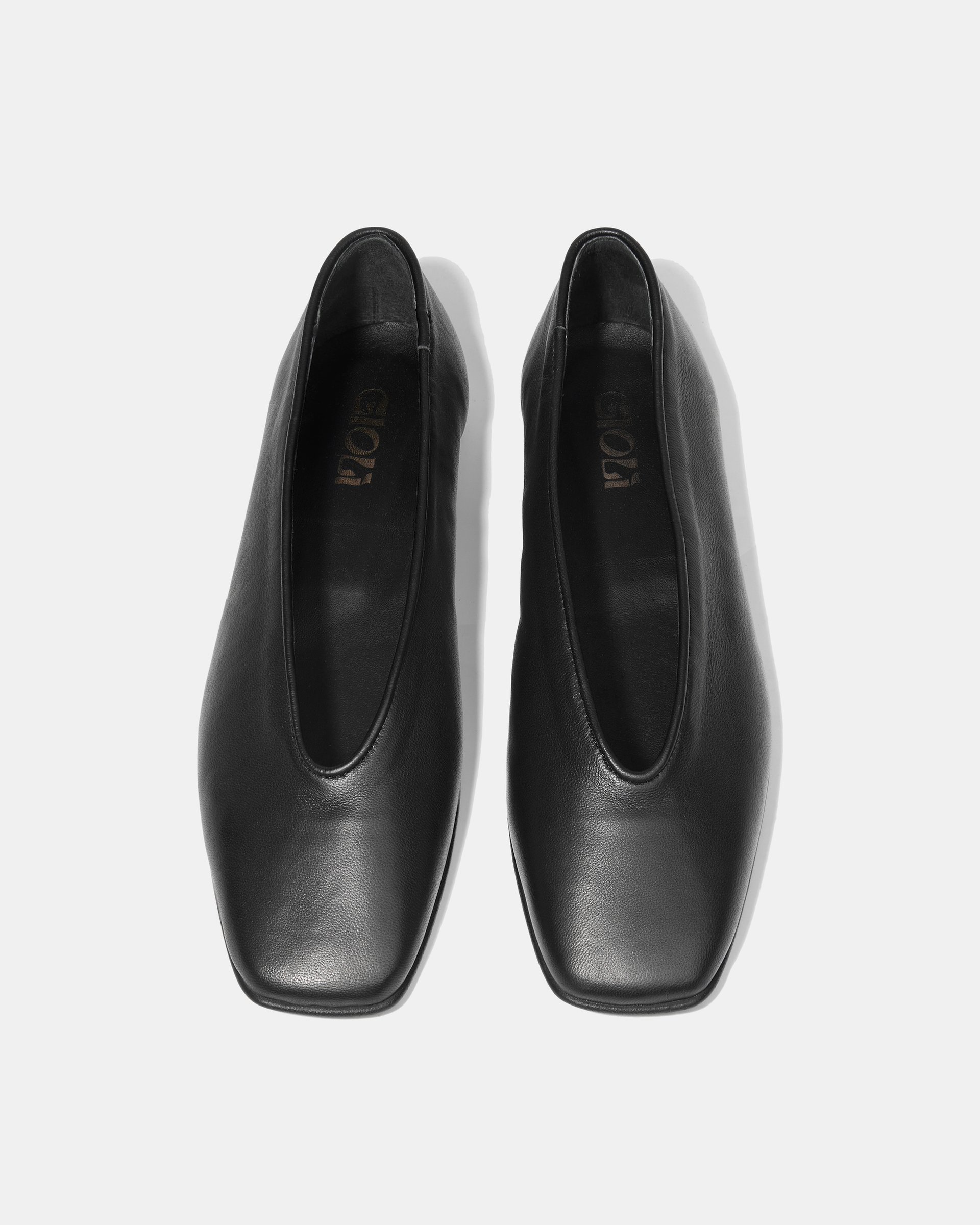 Черные кожаные балетки - Image 4 of 5