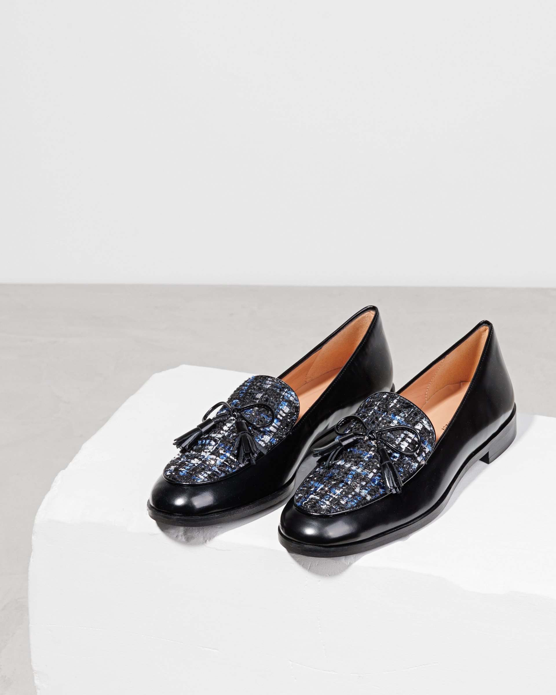 Черные кожаные туфли-лоферы - Image 2 of 4