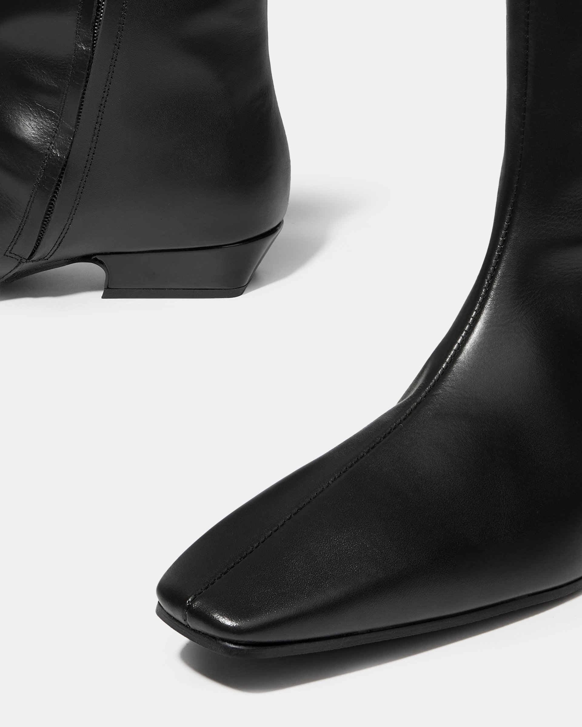 Черные сапоги из натуральной кожи - Image 4 of 5