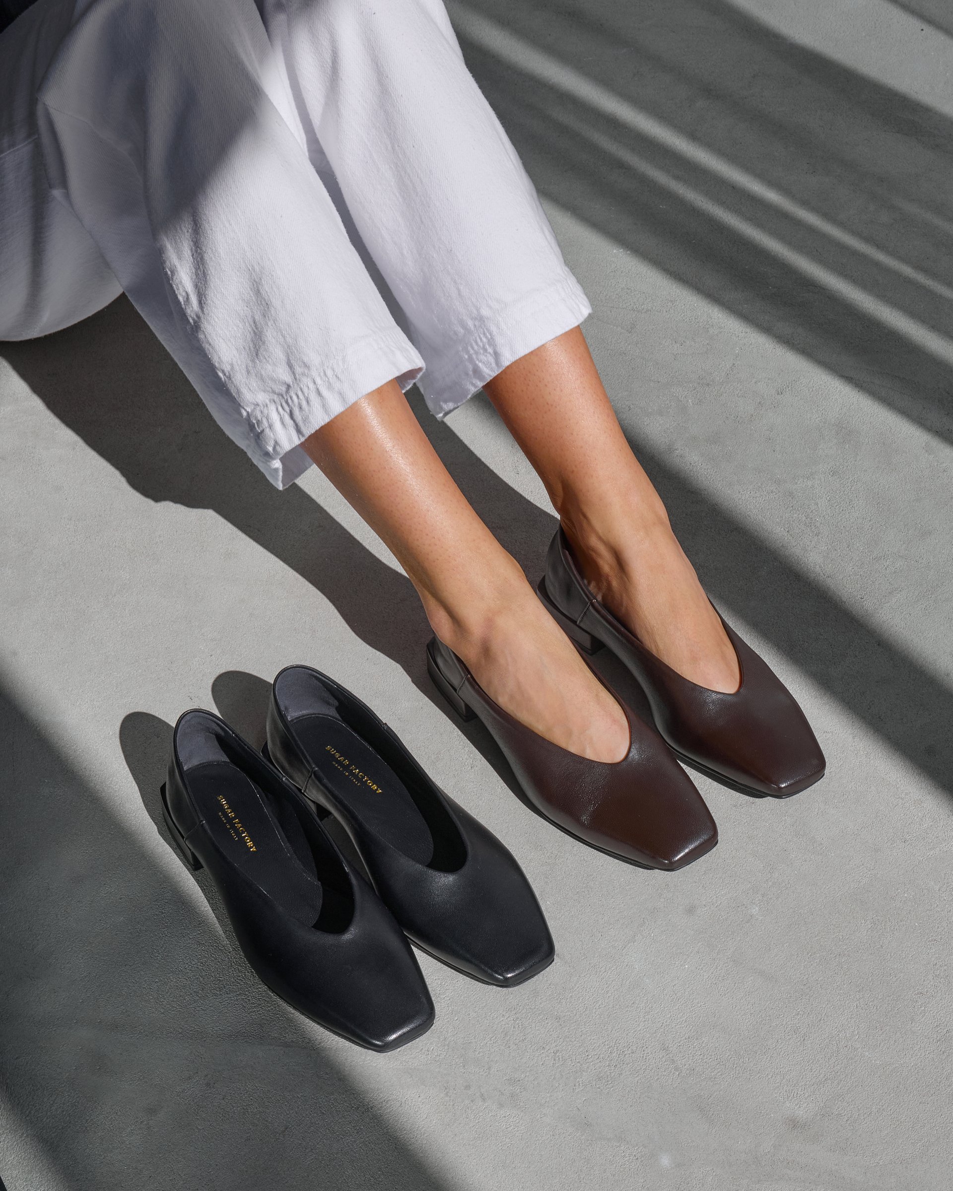 Темно-коричневые кожаные туфли - Image 6 of 7