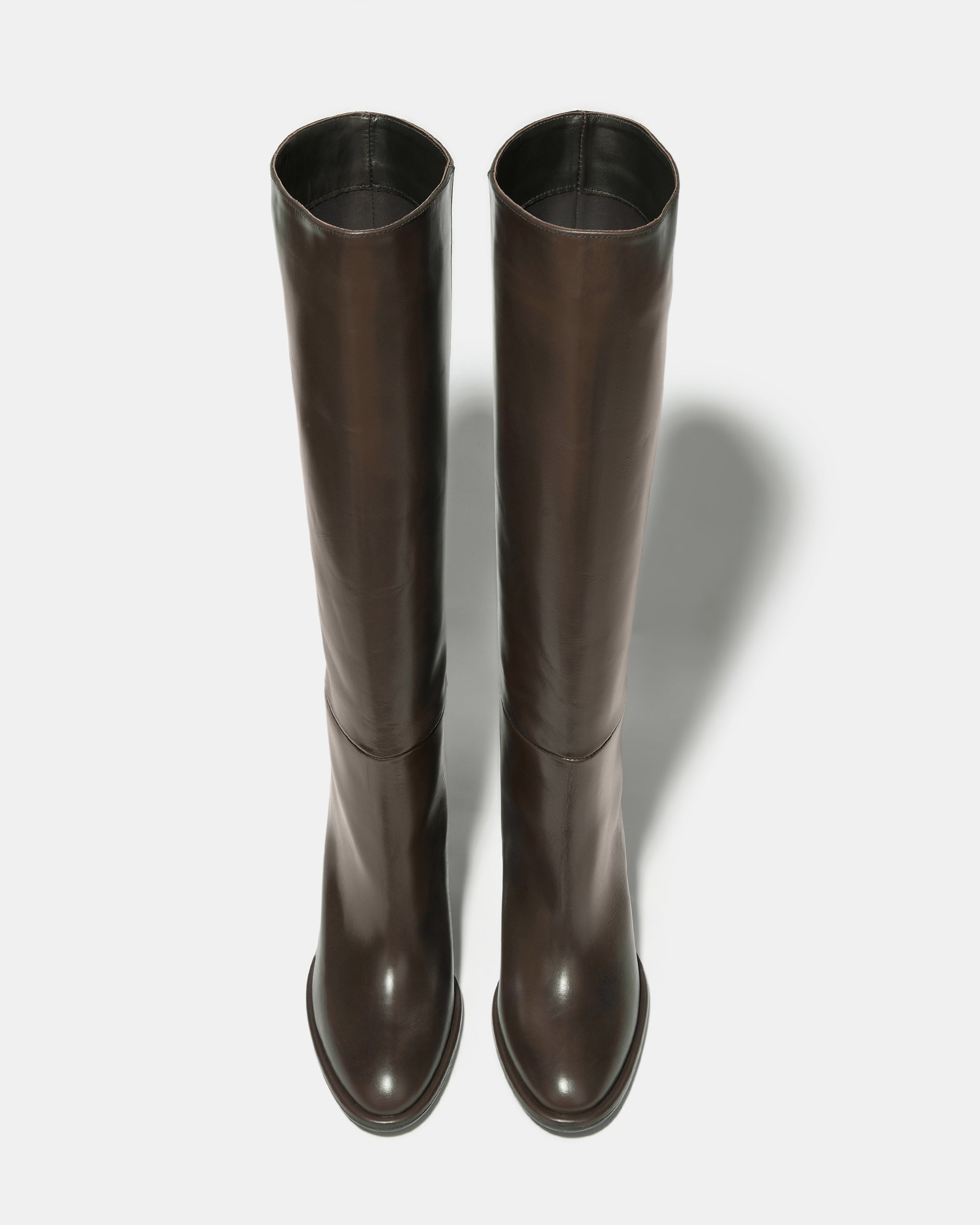 Темно-коричневые сапоги из натуральной кожи - Image 3 of 5