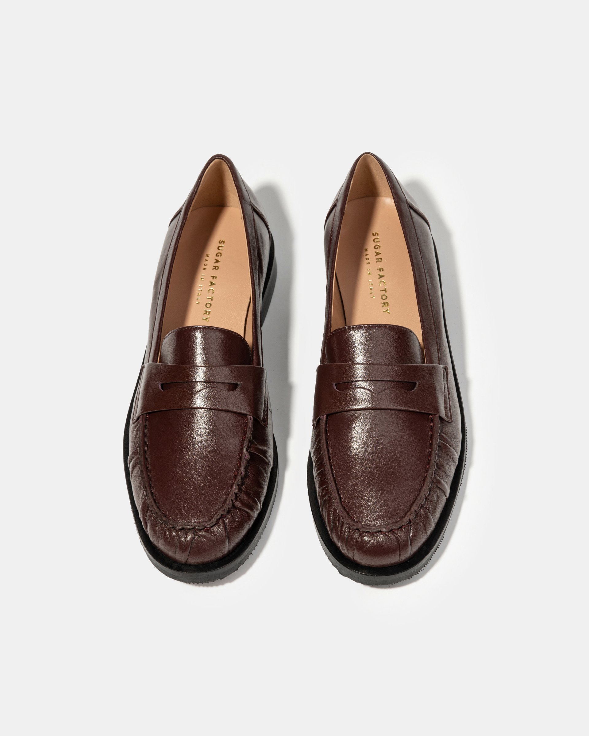 Темно-коричневые лоферы из натуральной кожи - Image 3 of 6