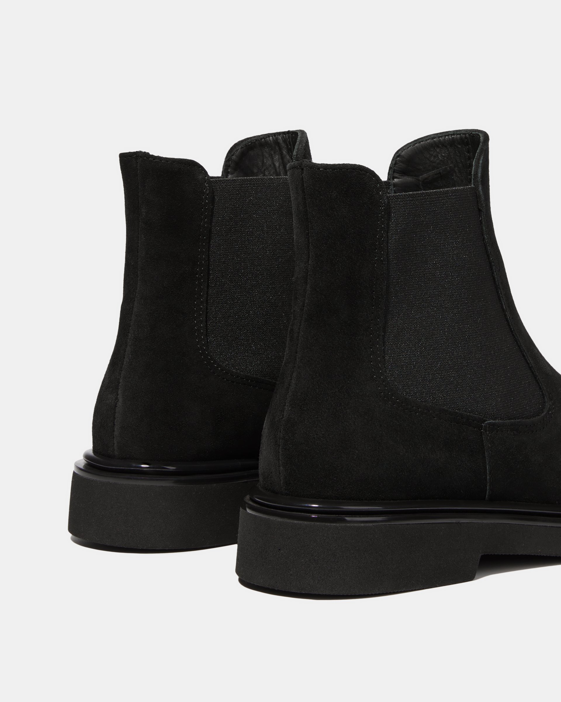 Черные замшевые ботинки - Image 4 of 5