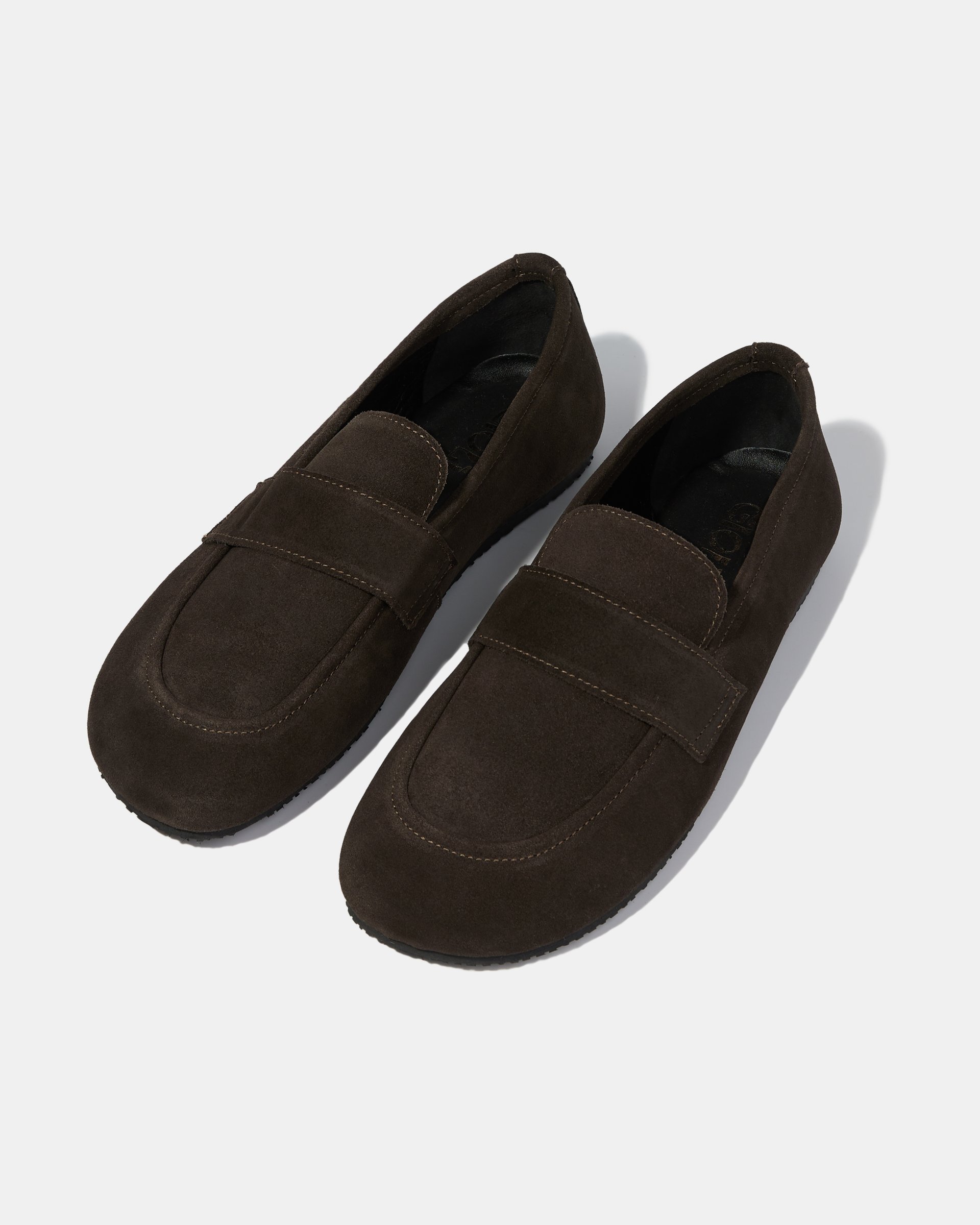 Темно-коричневые замшевые мокасины - Image 2 of 4