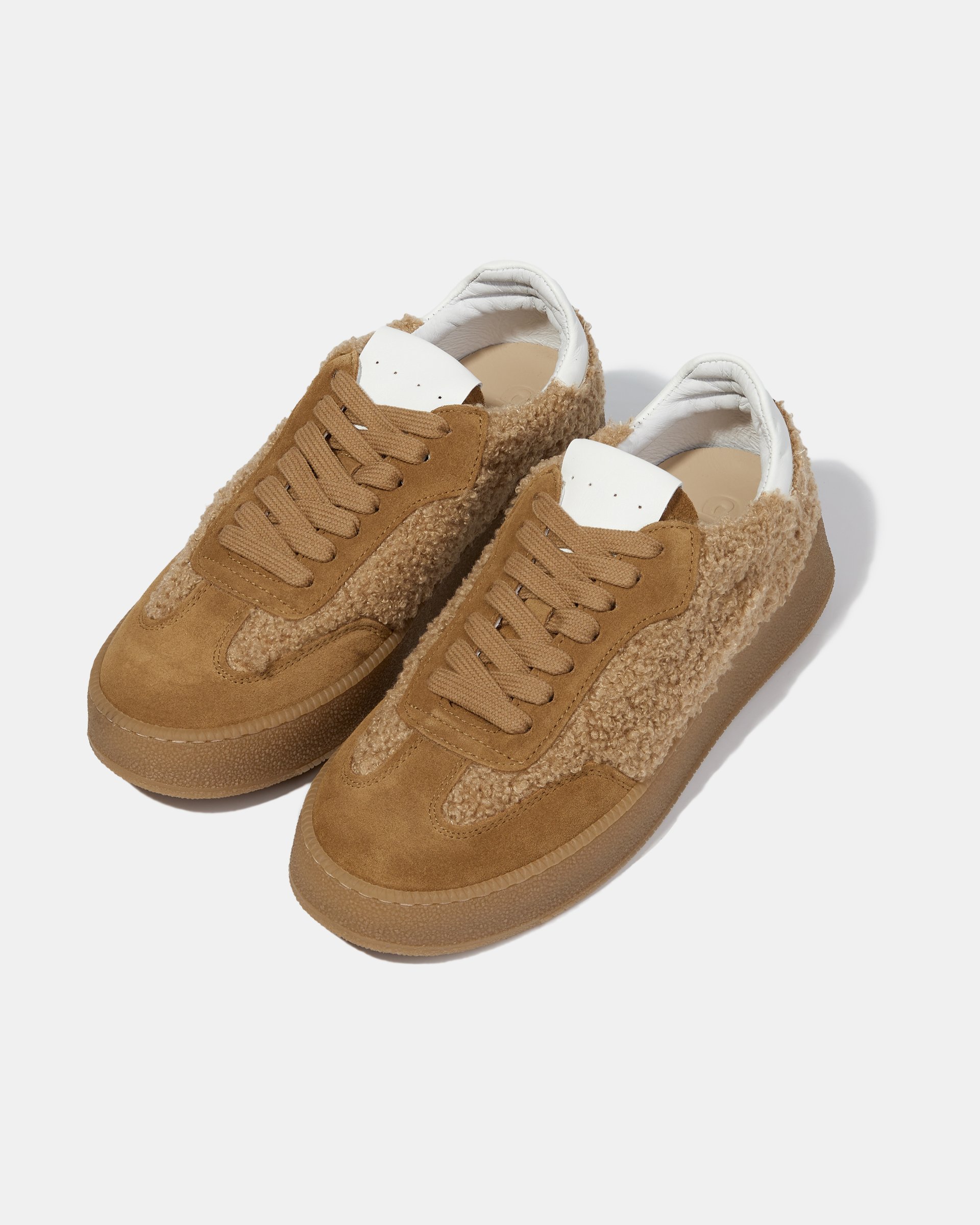 Коричневые замшевые кеды - Image 3 of 5