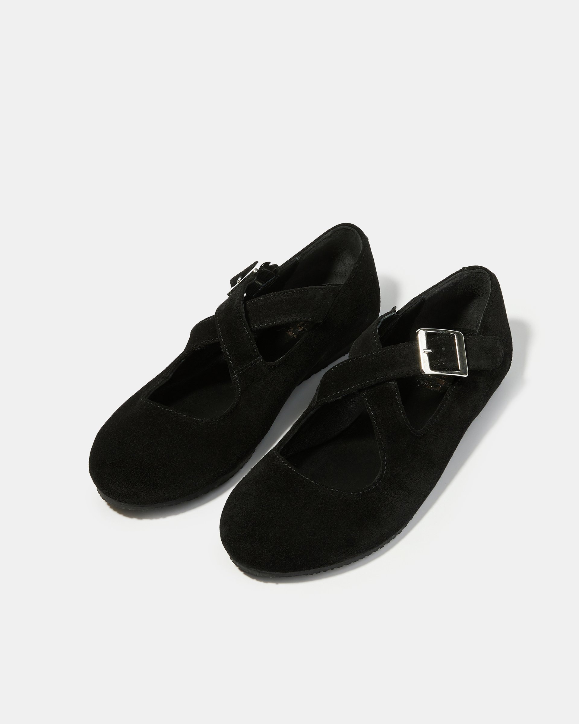 Черные замшевые балетки - Image 2 of 4