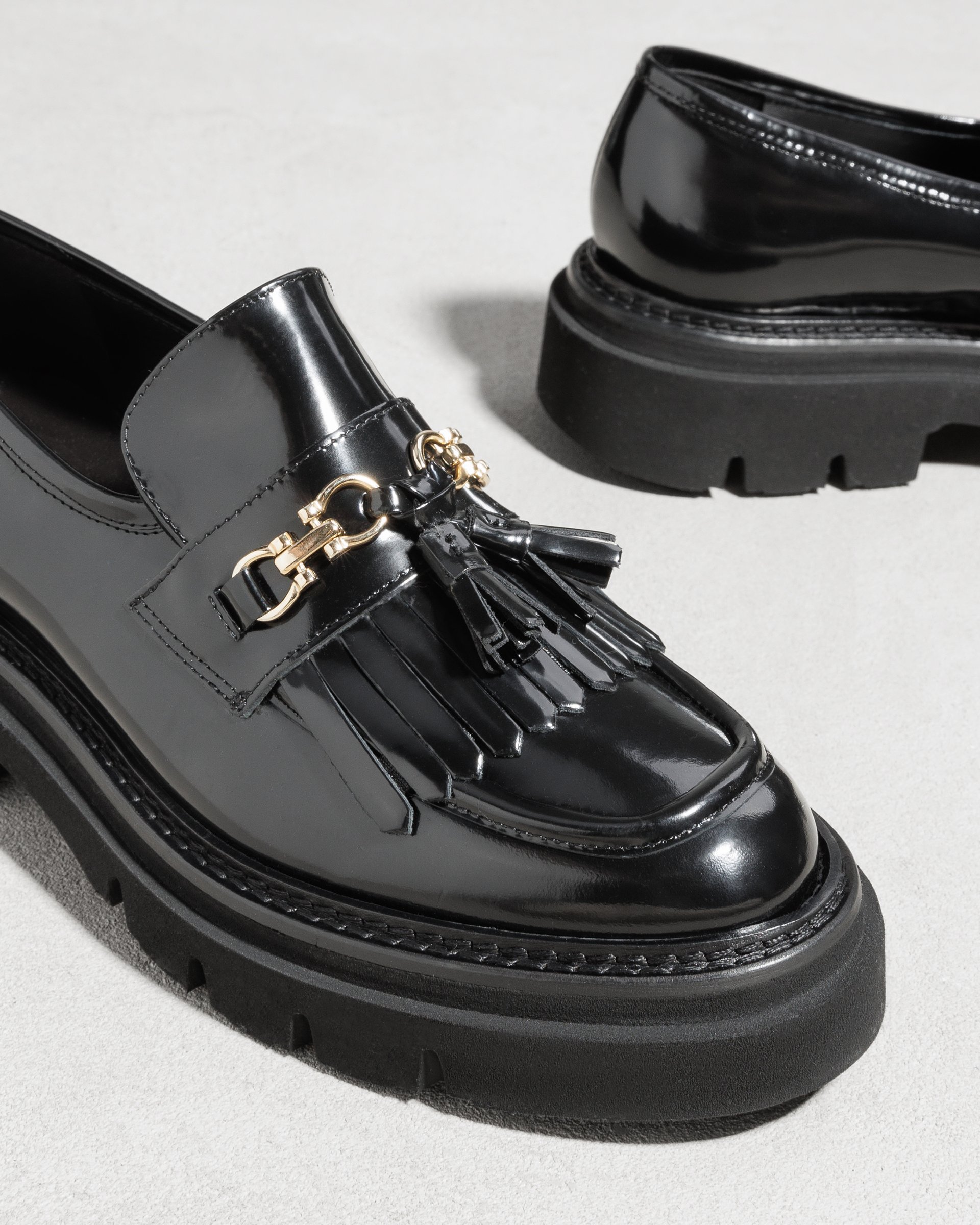 Черные кожаные мокасины - Image 4 of 5