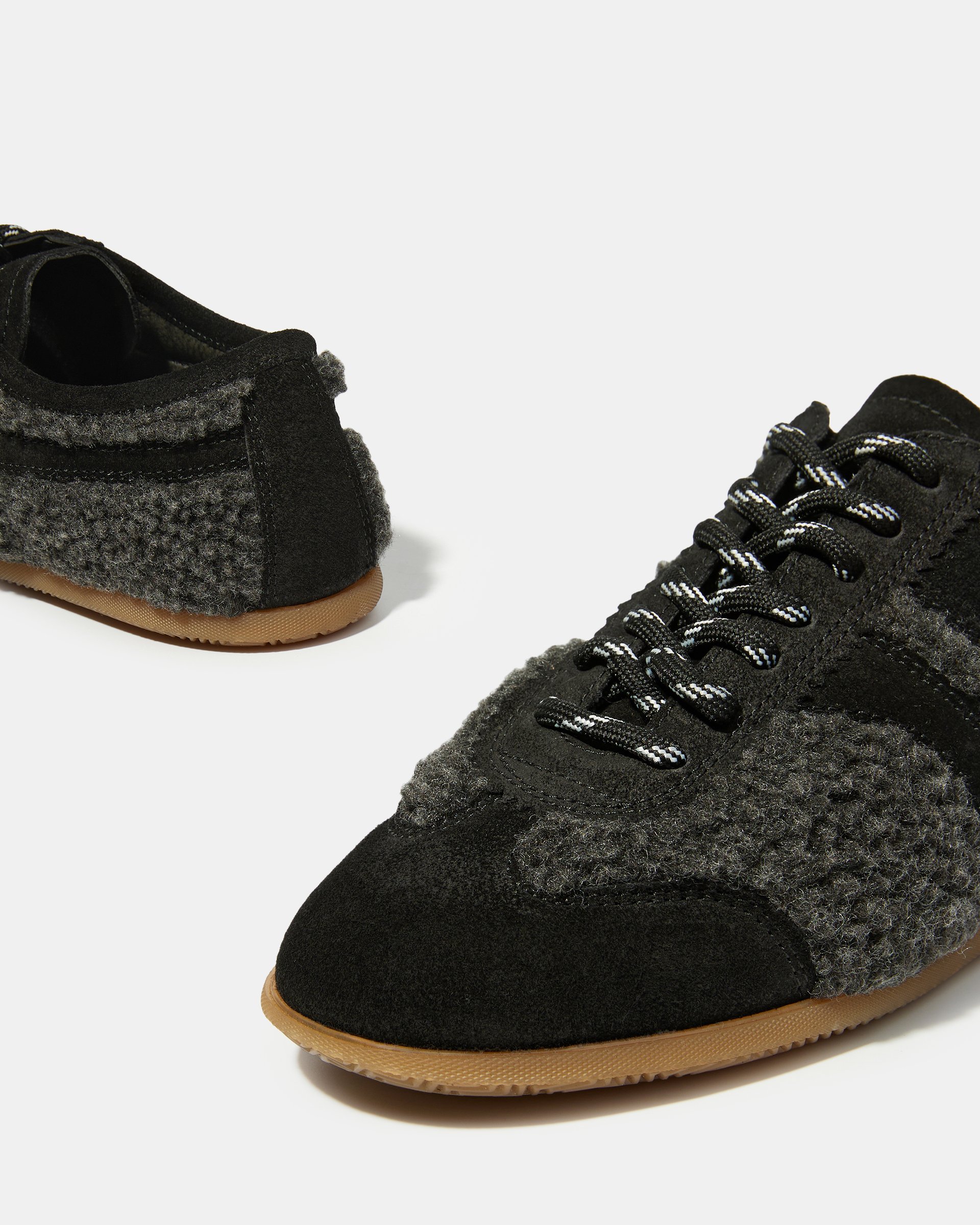 Черные замшевые кеды - Image 4 of 4