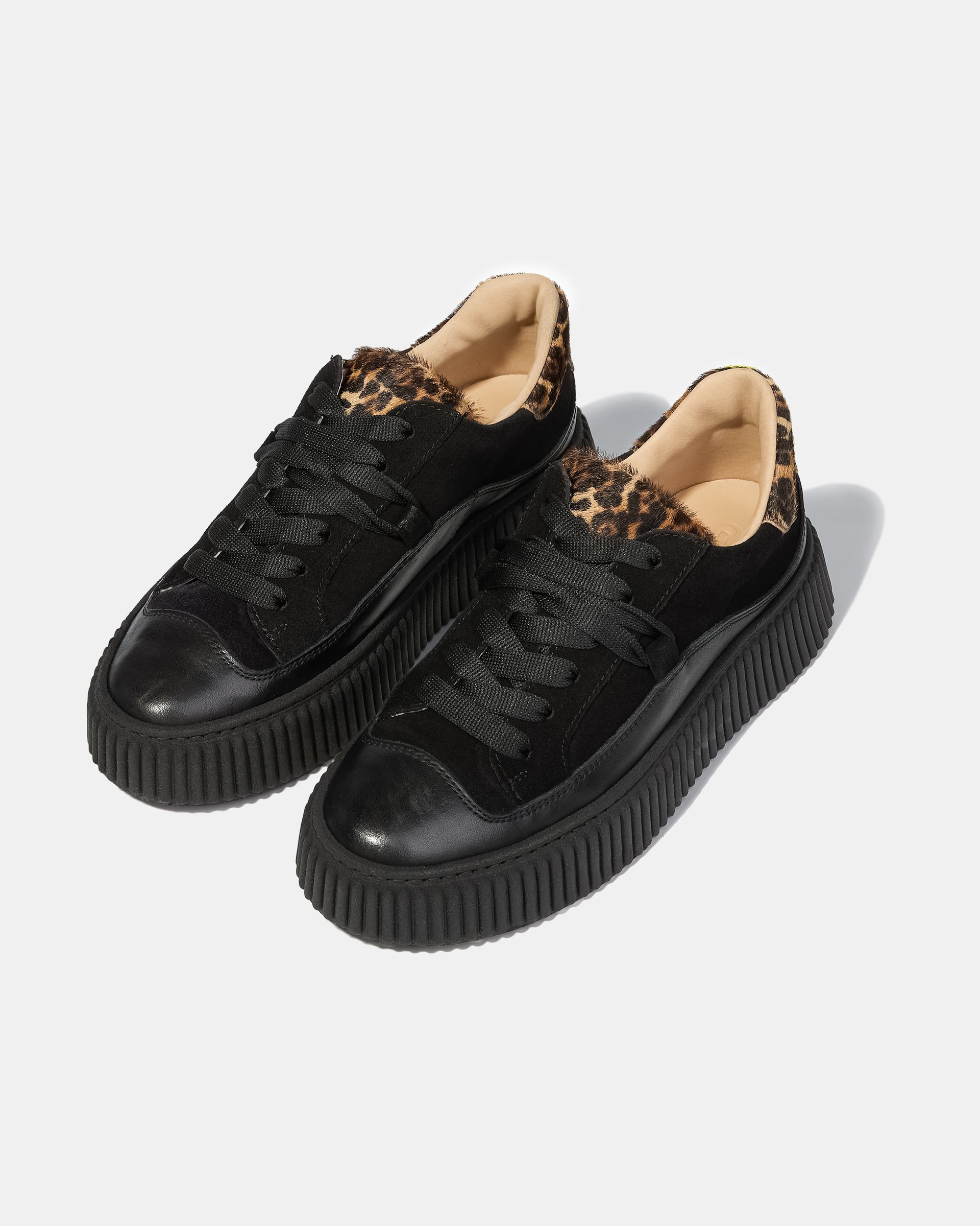 Черные кеды из натуральной кожи - Image 2 of 5