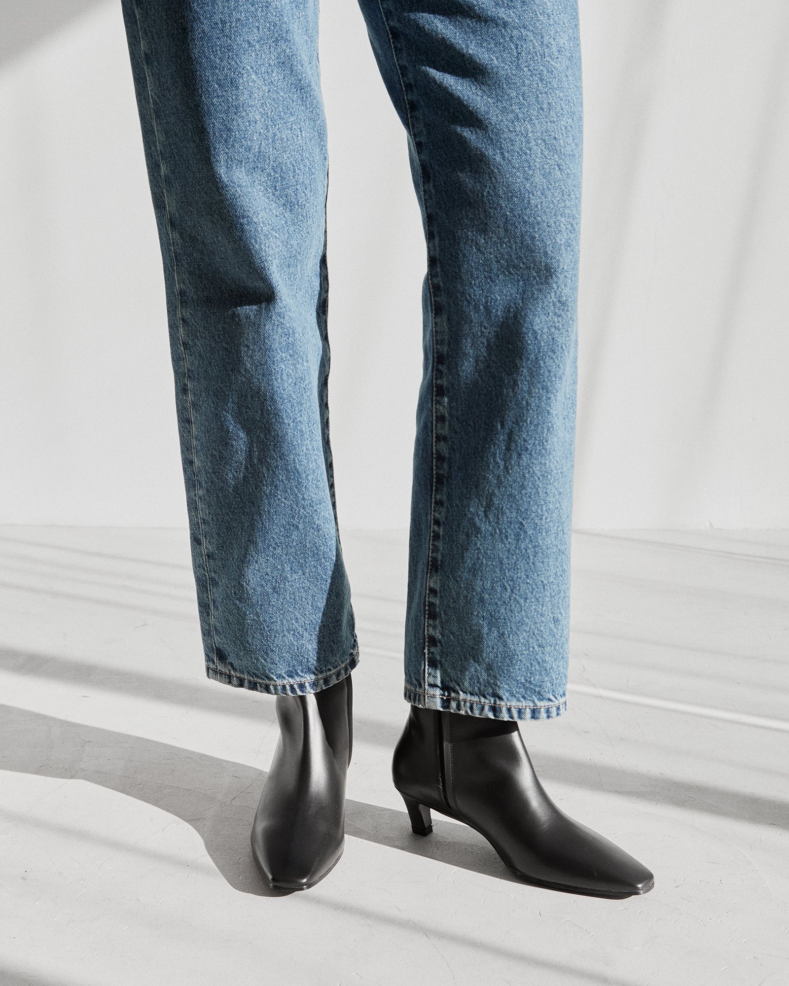 Черные ботильоны из натуральной кожи - Image 5 of 5