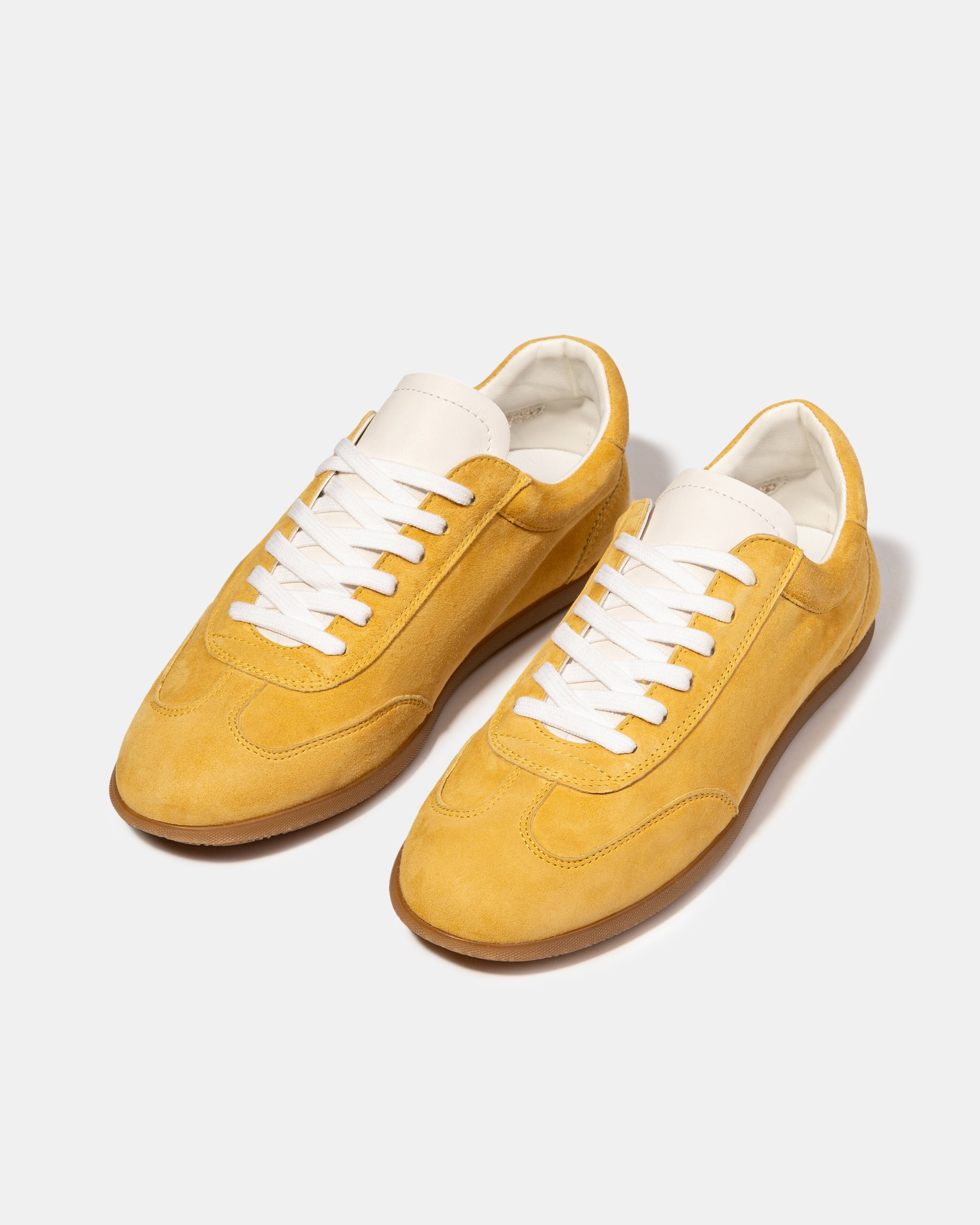 Желтые замшевые кеды - Image 2 of 5