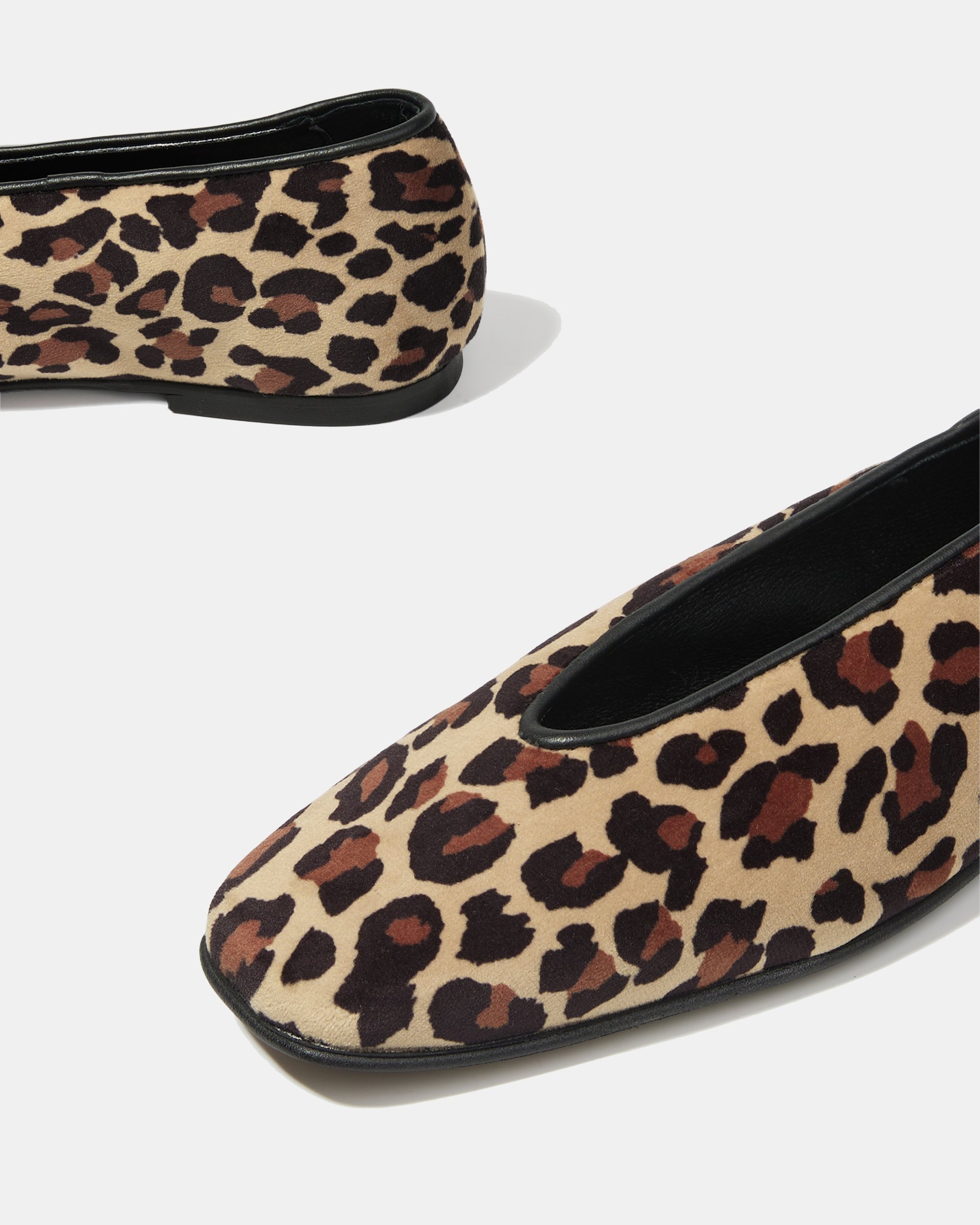 Балетки текстильные с леопардовом принтом - Image 4 of 4