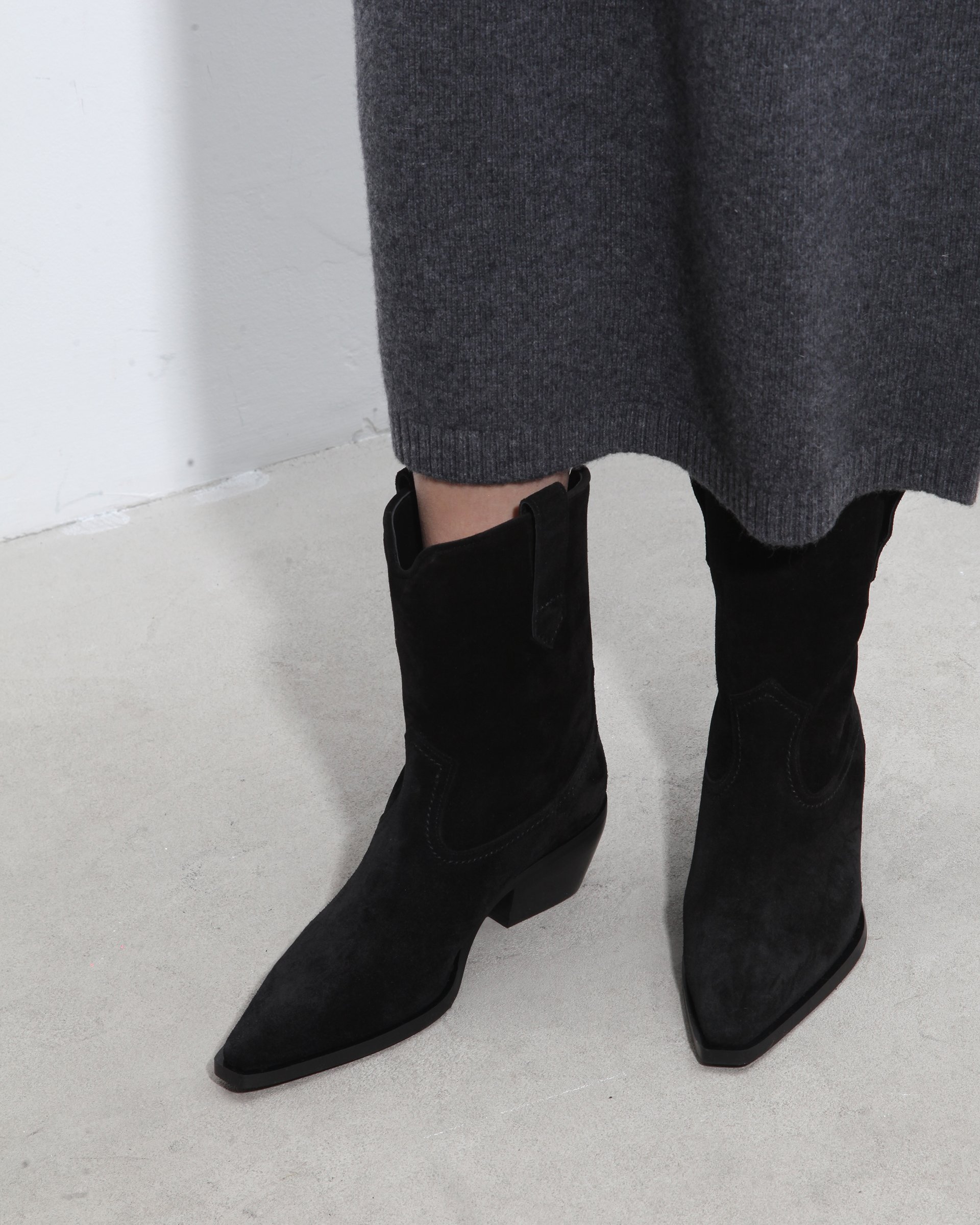 Черные замшевые ботильоны - Image 6 of 7