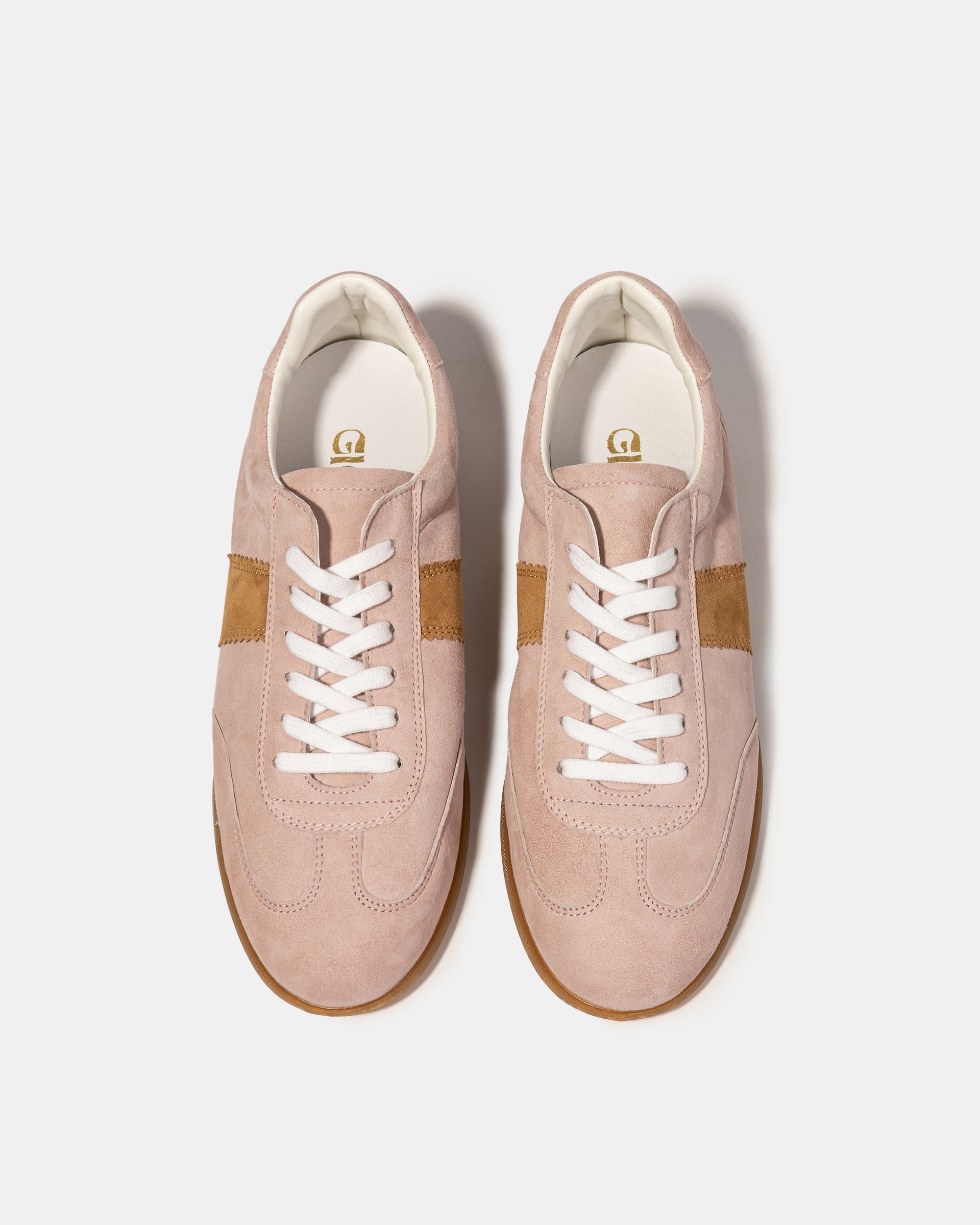 Розовые замшевые кеды - Image 3 of 4